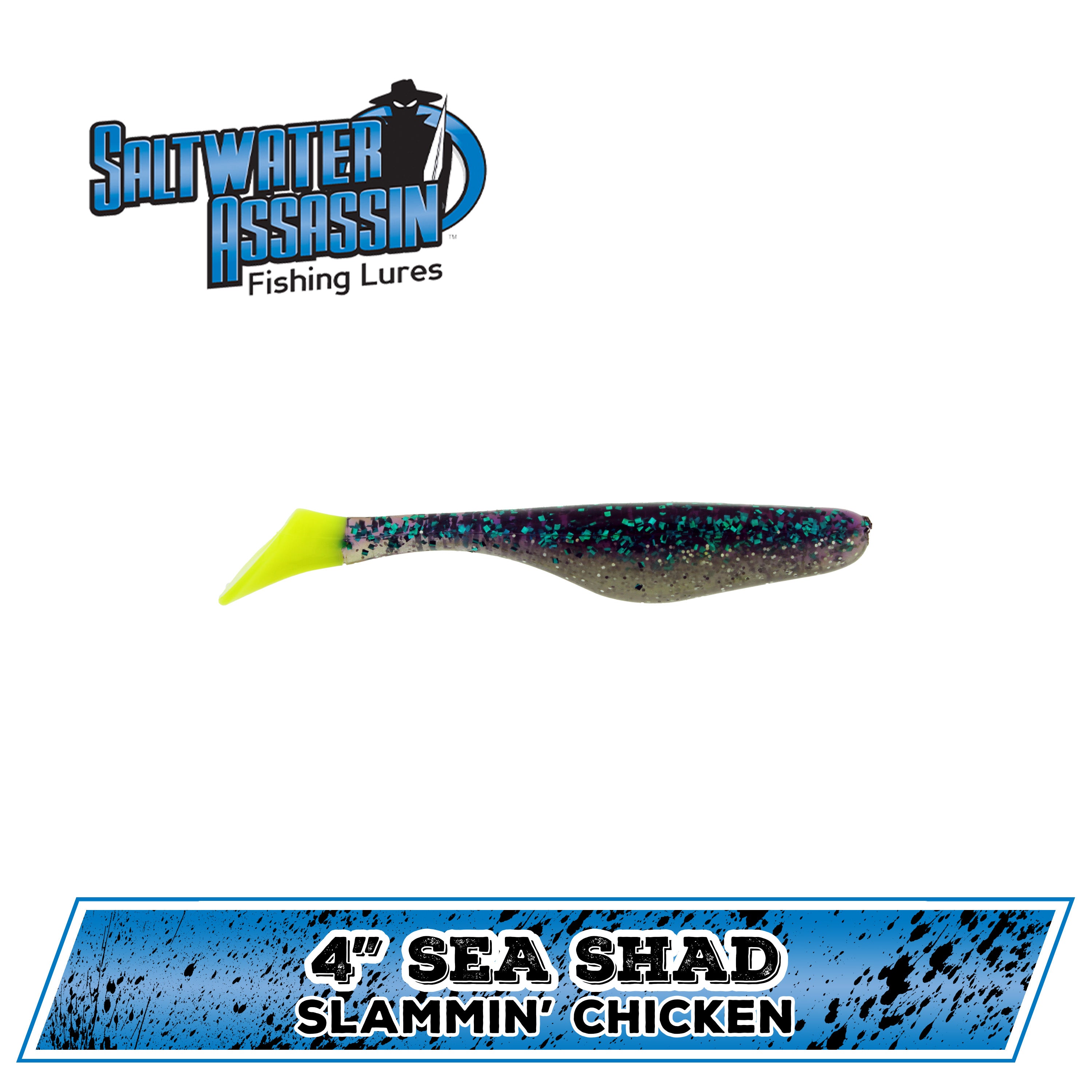 4" Sea Shad (N-Z)