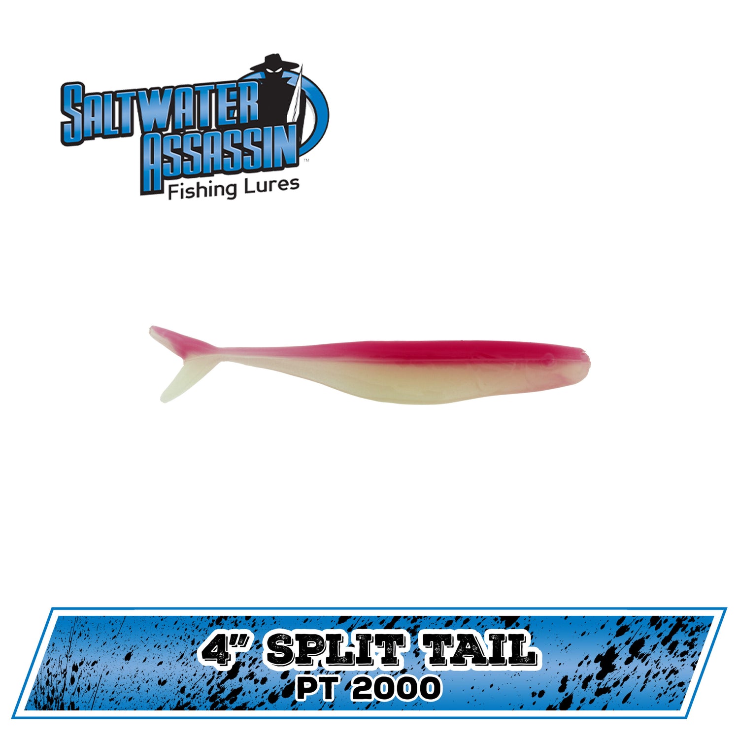 4" SW Split Tail Shad