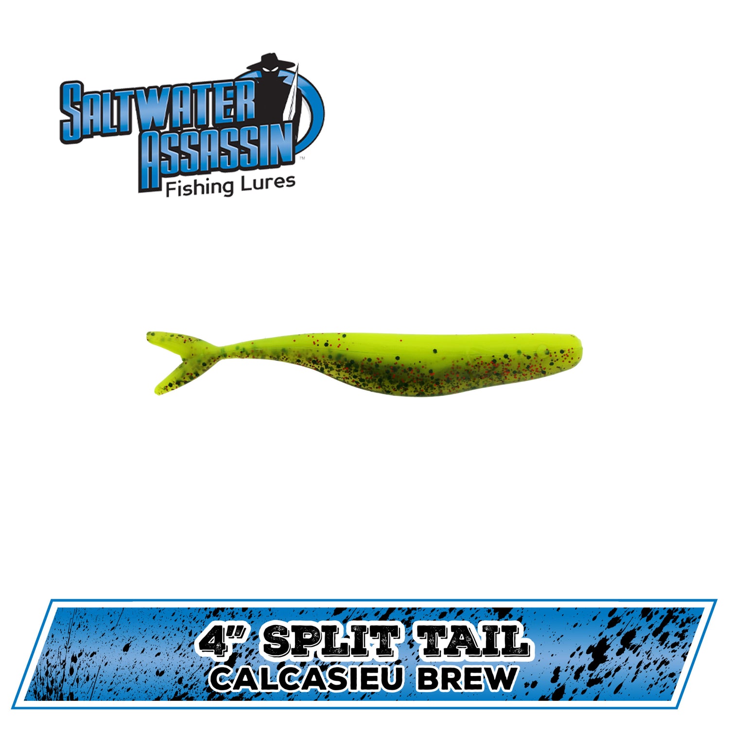 4" SW Split Tail Shad