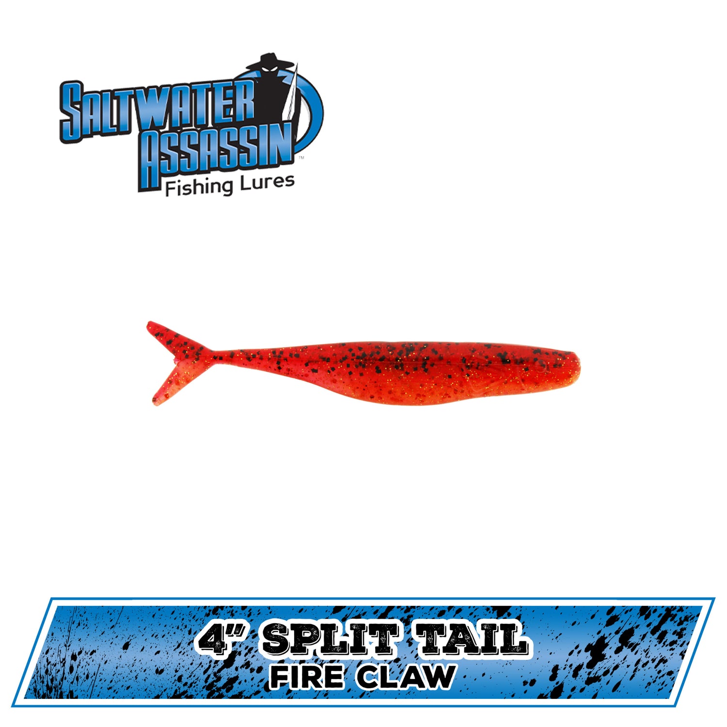 4" SW Split Tail Shad