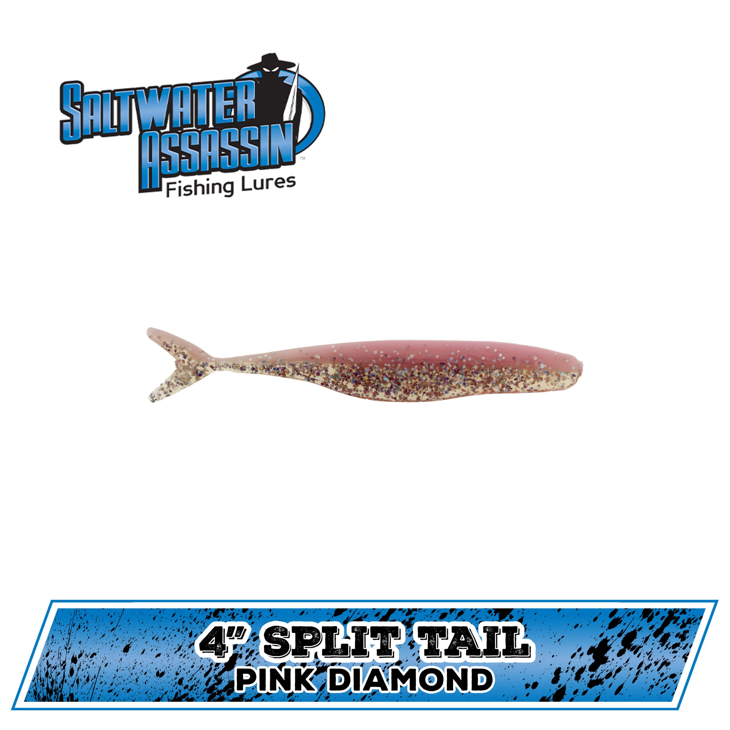 4" SW Split Tail Shad