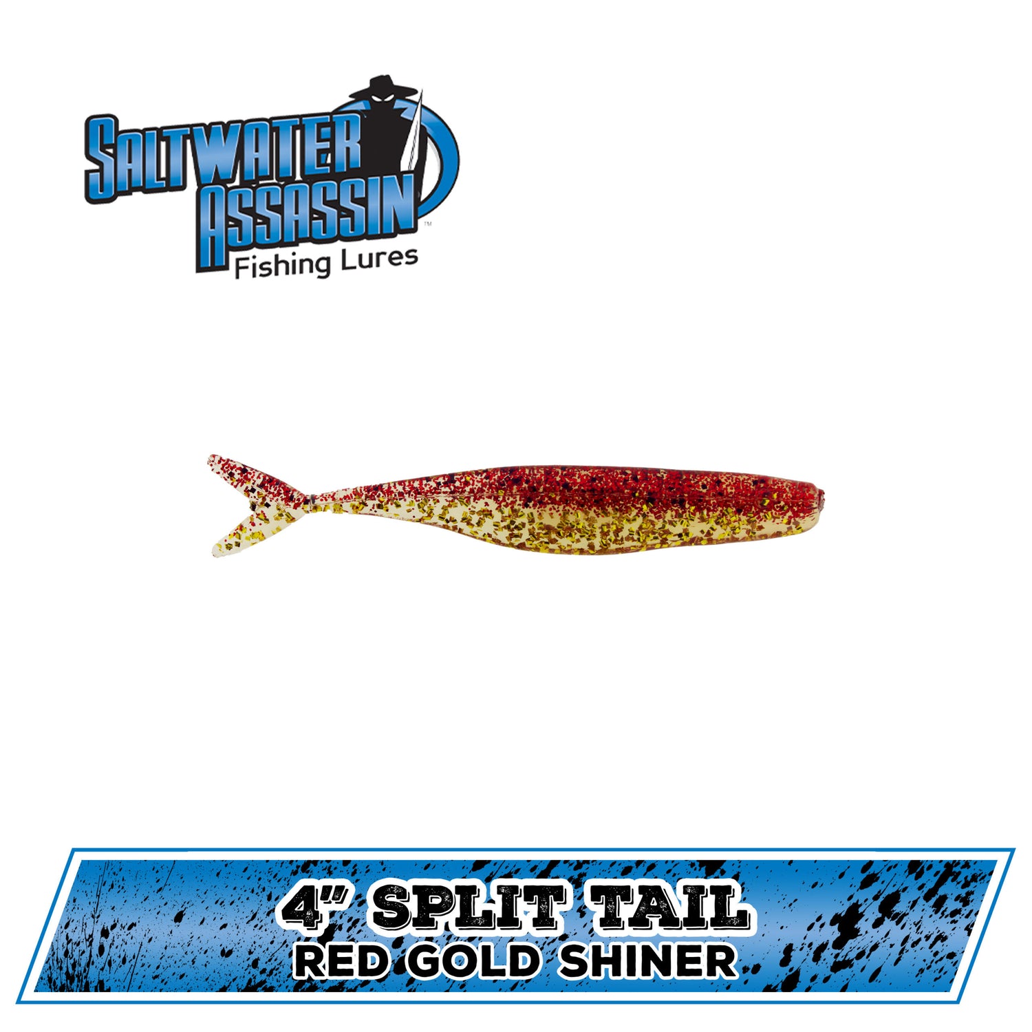 4" SW Split Tail Shad