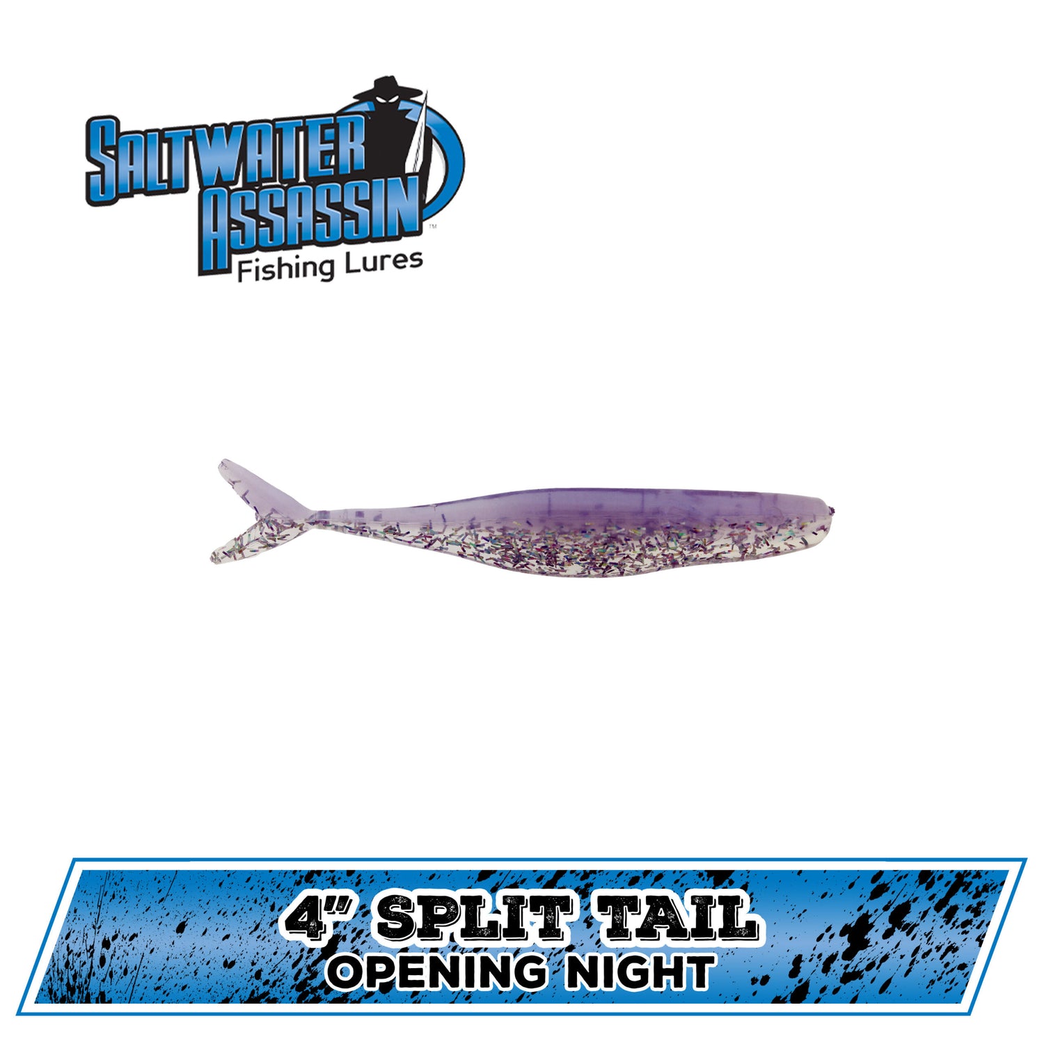 4" SW Split Tail Shad