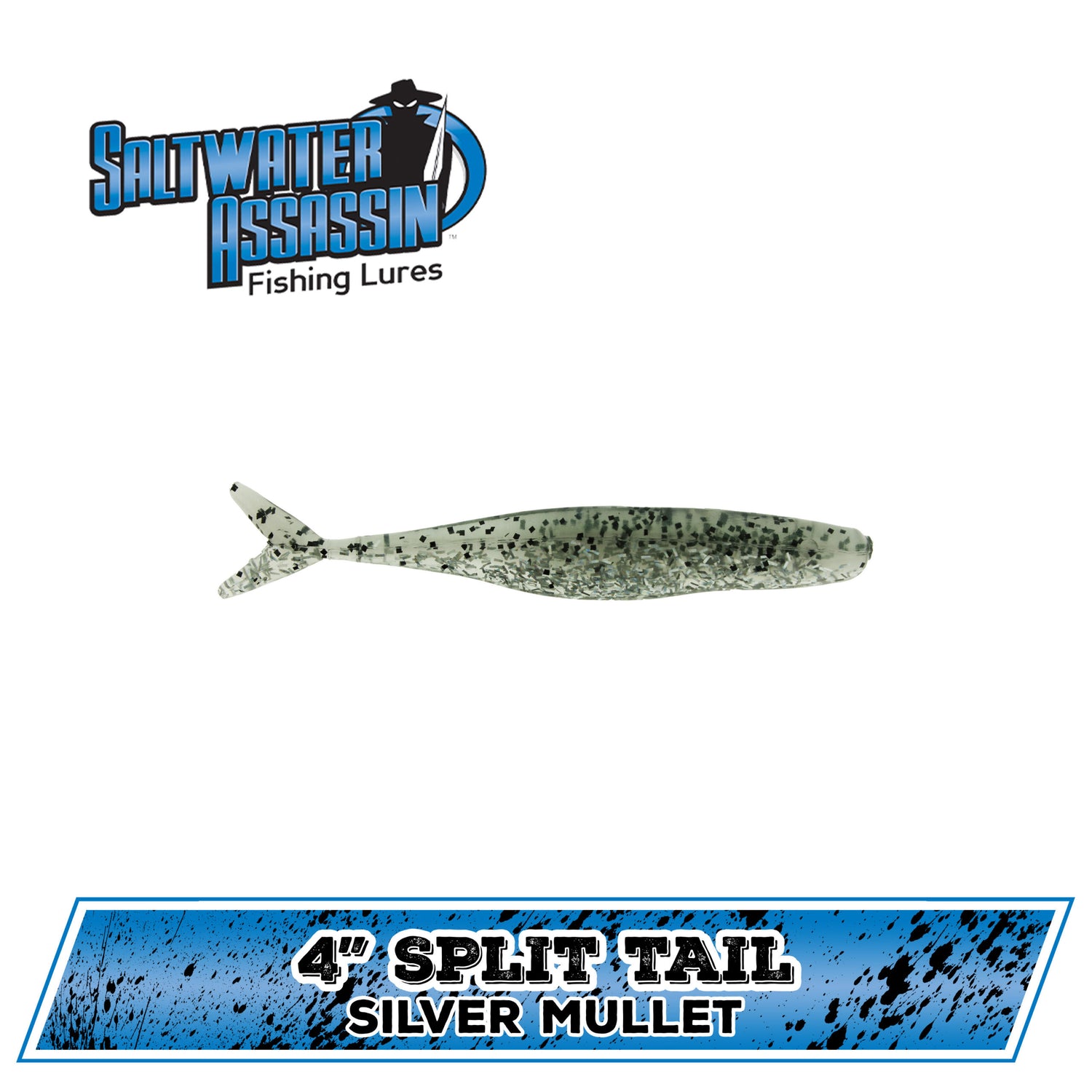 4" SW Split Tail Shad