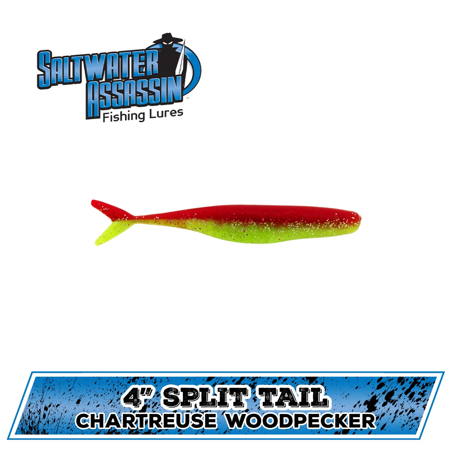 4" SW Split Tail Shad