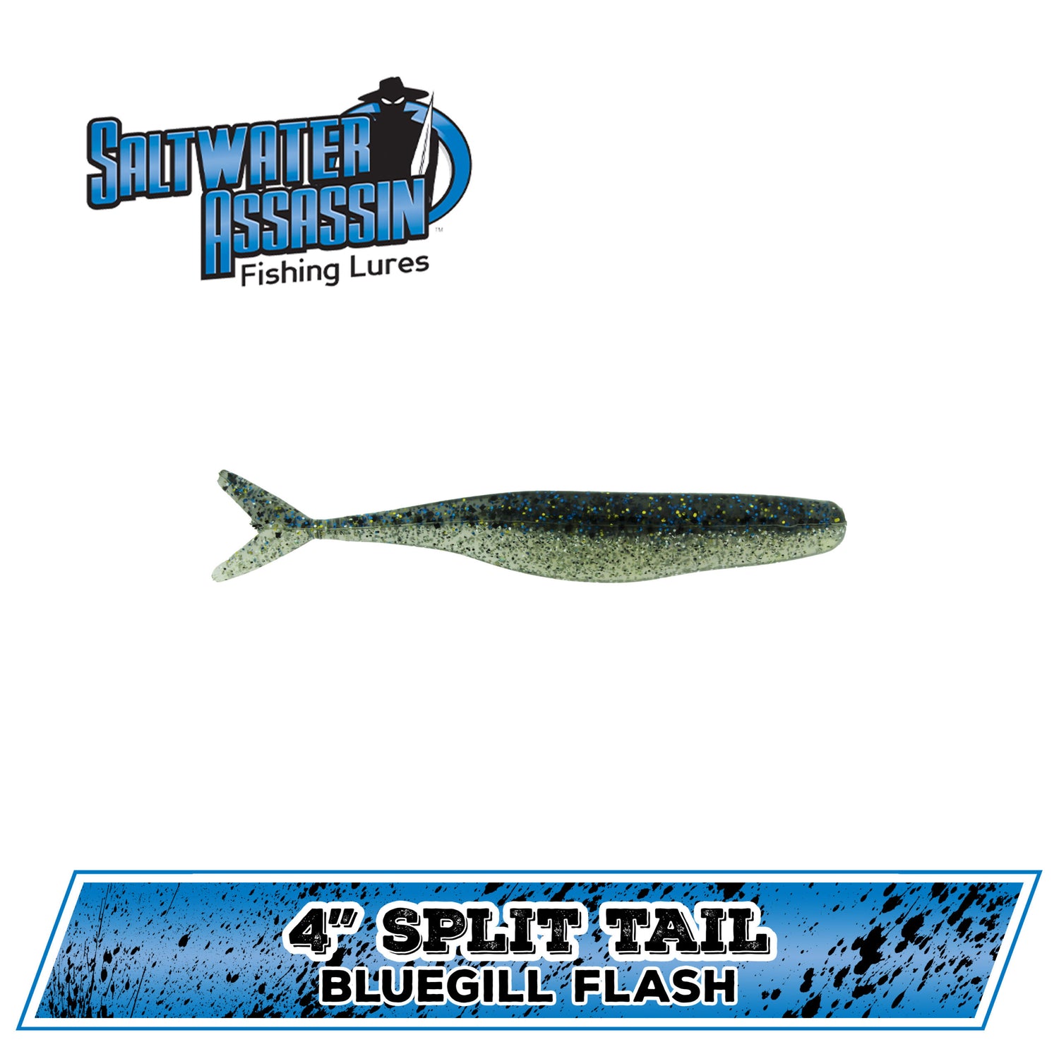4" SW Split Tail Shad