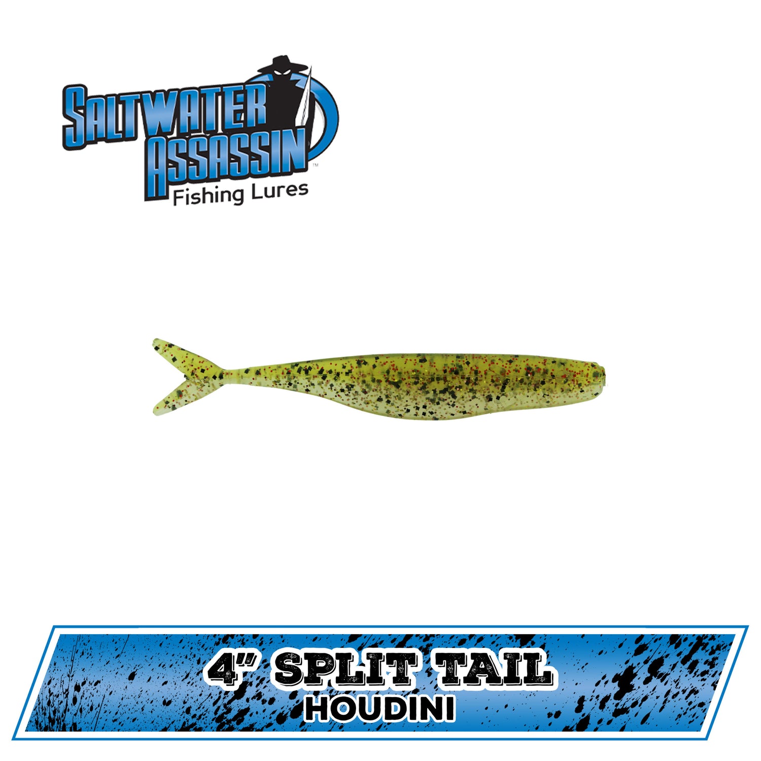 4" SW Split Tail Shad