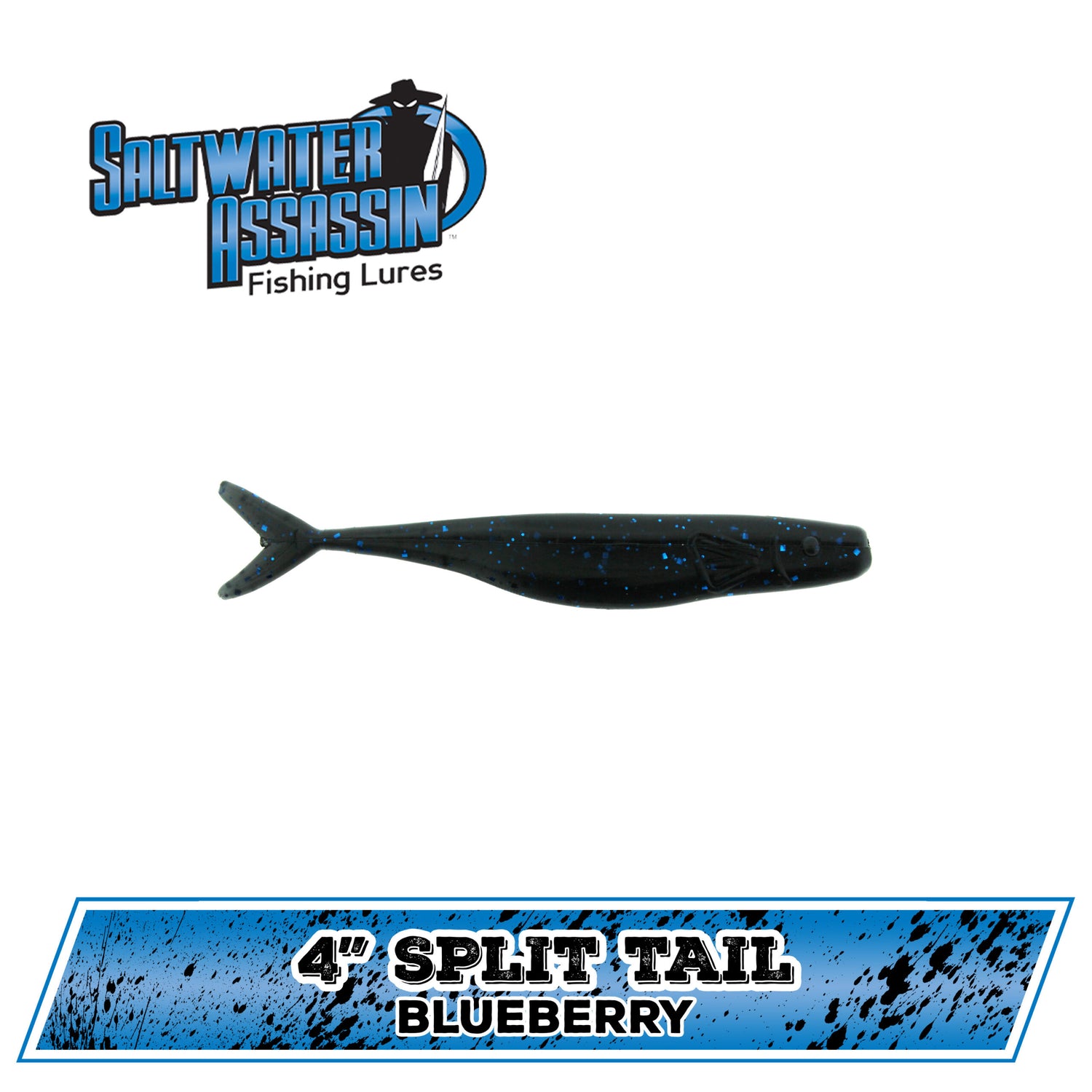 4" SW Split Tail Shad