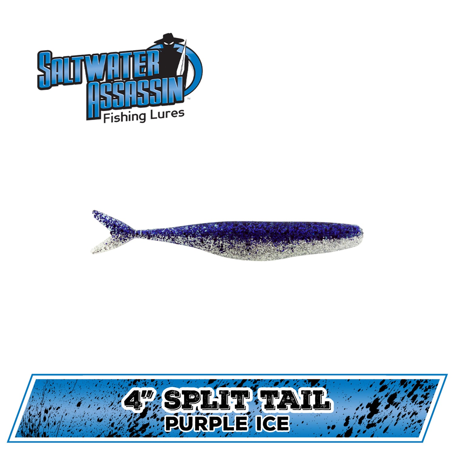 4" SW Split Tail Shad