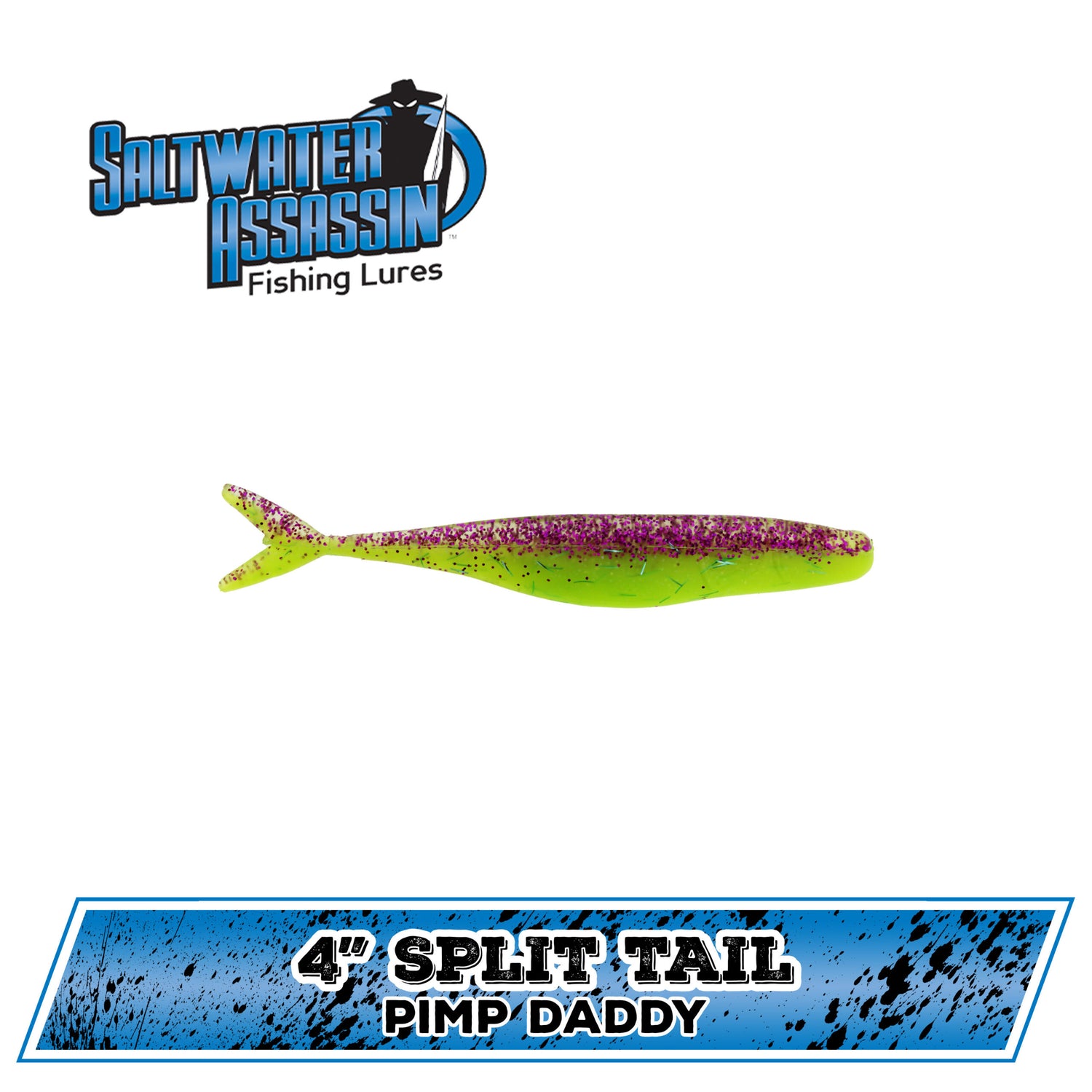 4" SW Split Tail Shad