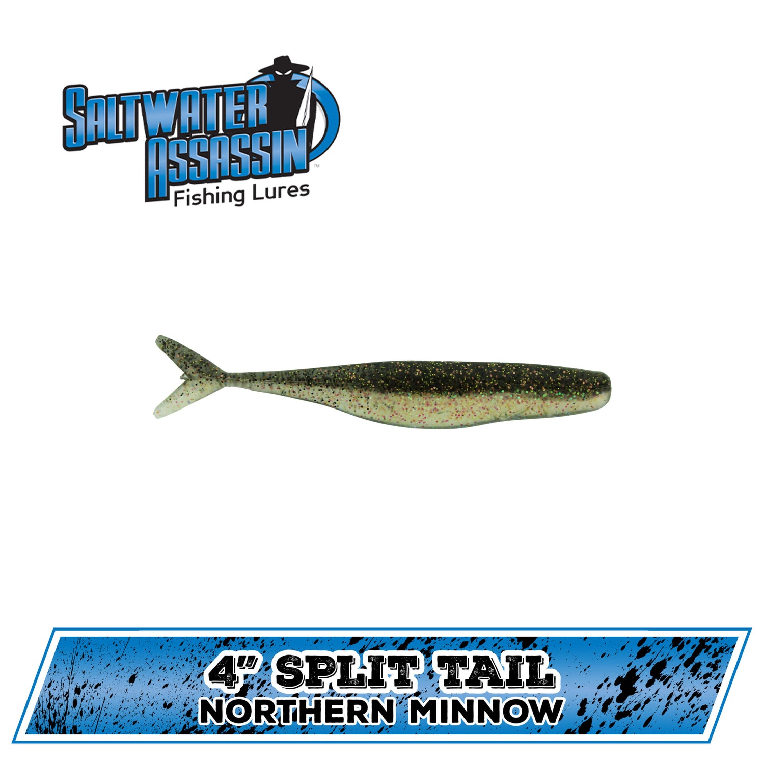 4" SW Split Tail Shad