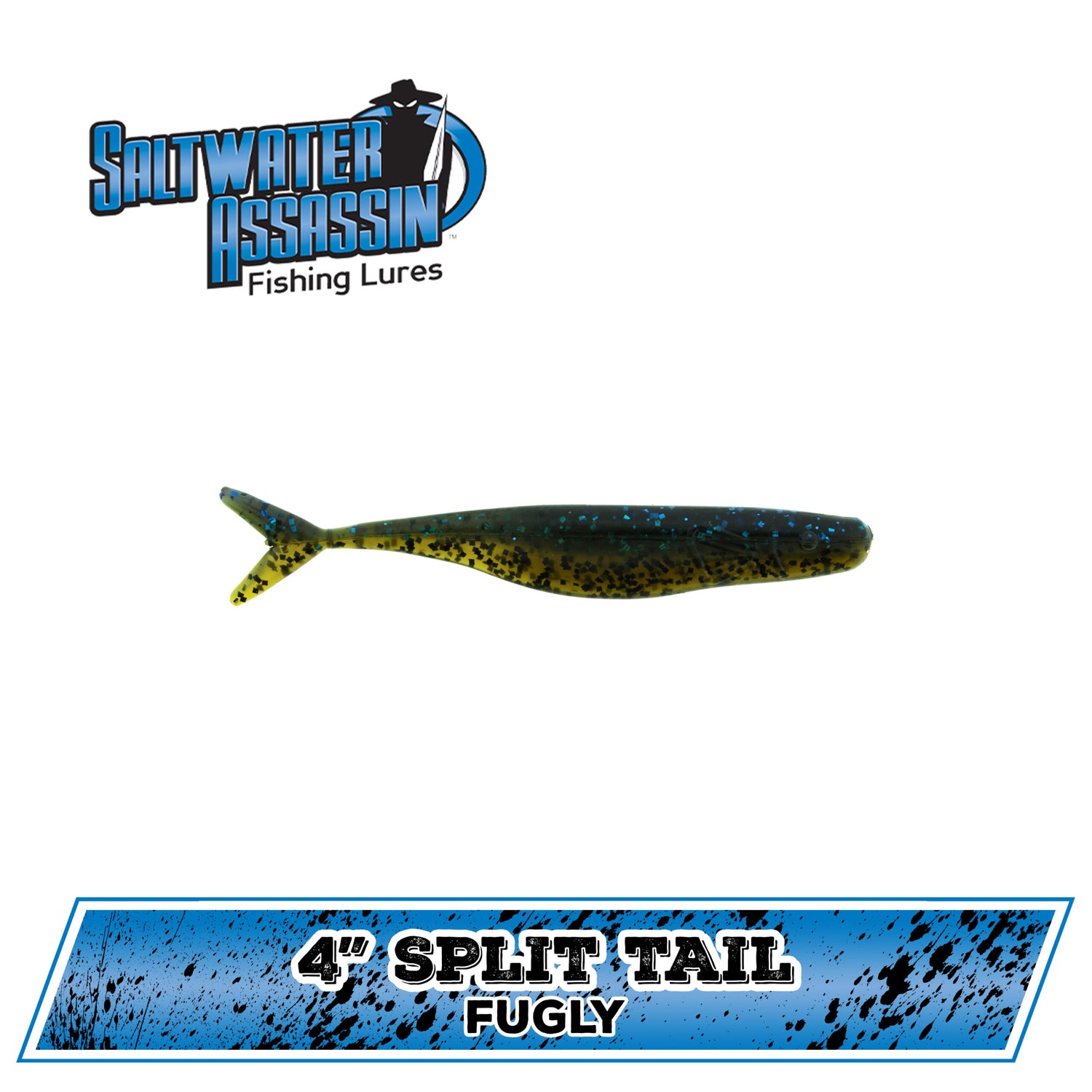 4" SW Split Tail Shad