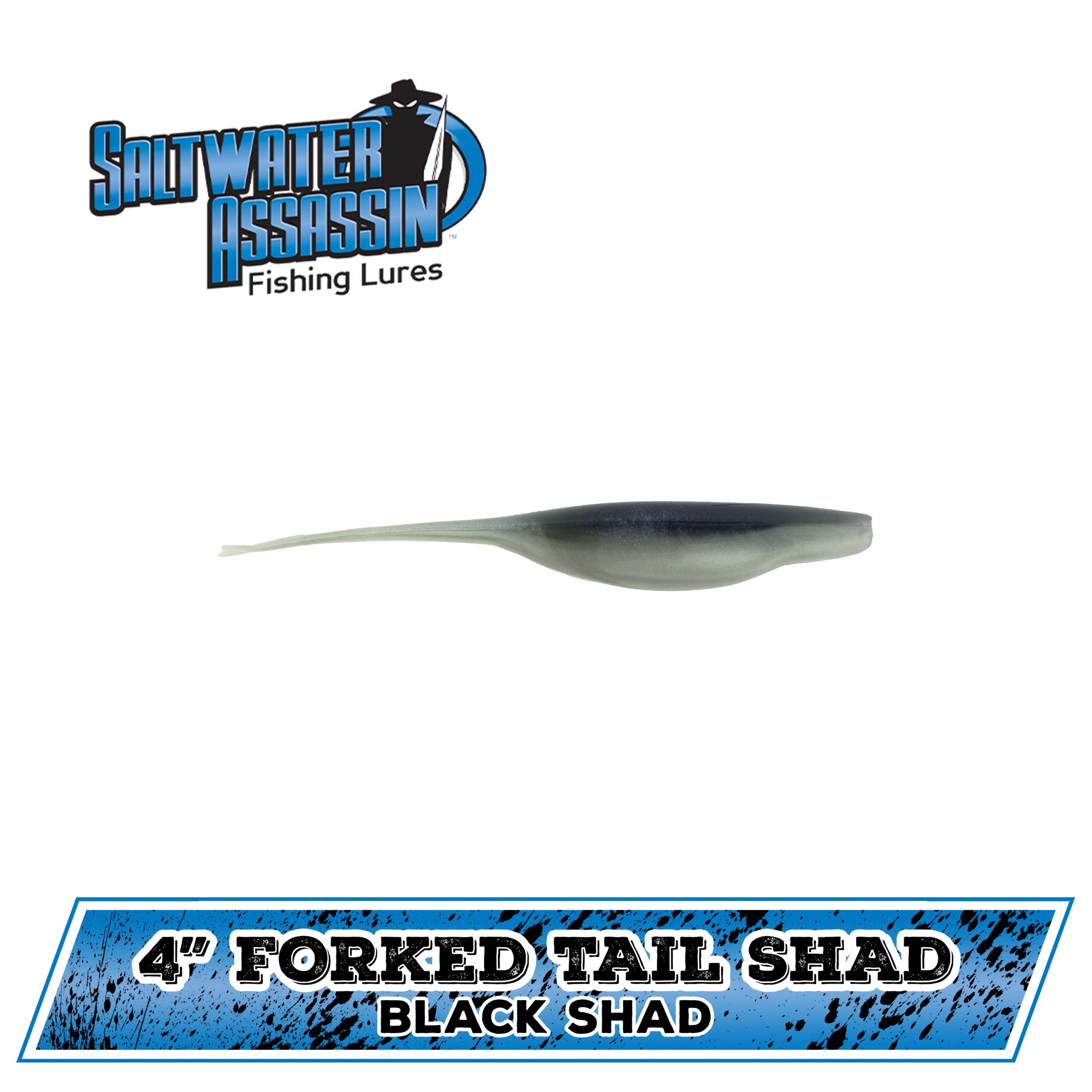 4" SW Forked Tail Shad