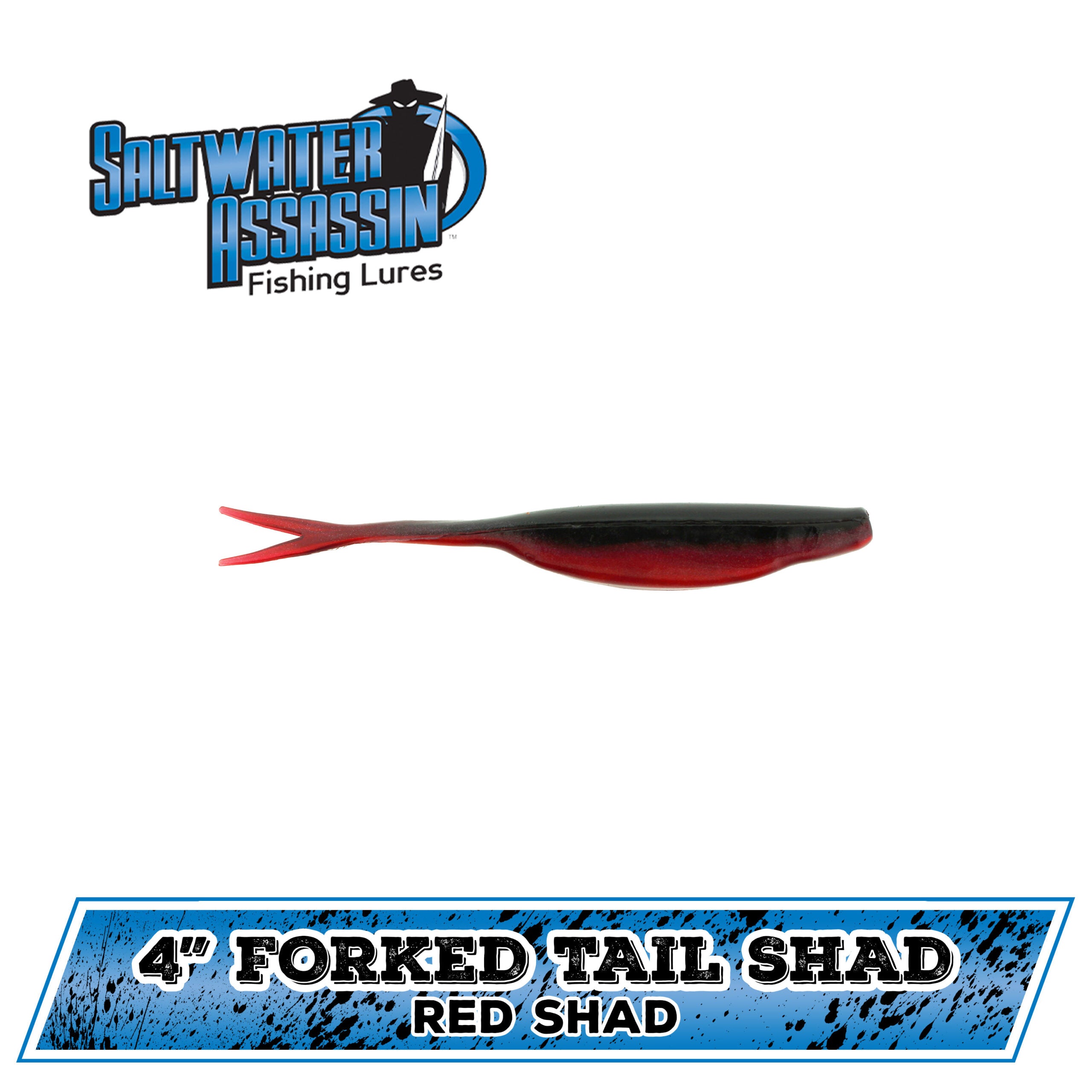 4" SW Forked Tail Shad