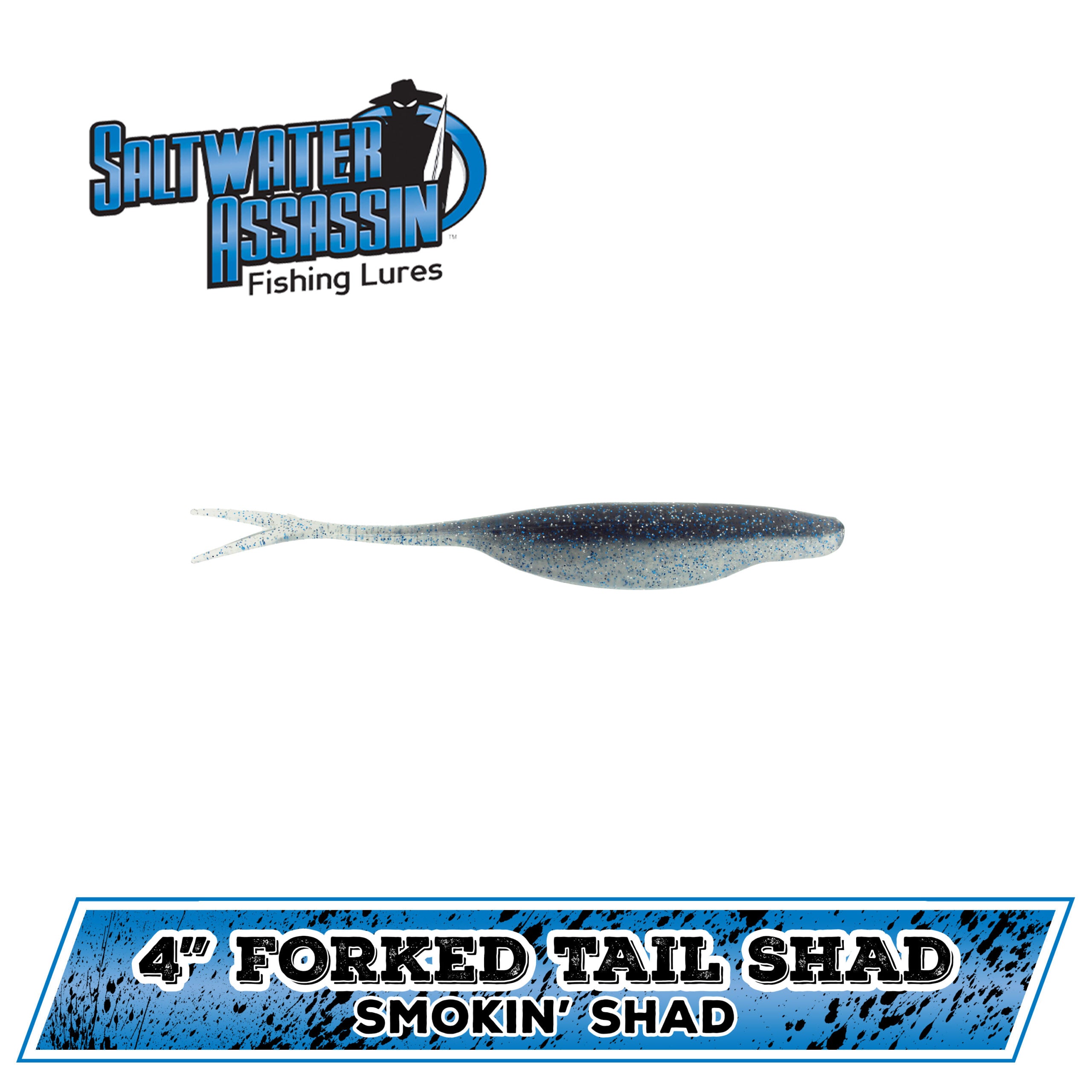 4" SW Forked Tail Shad