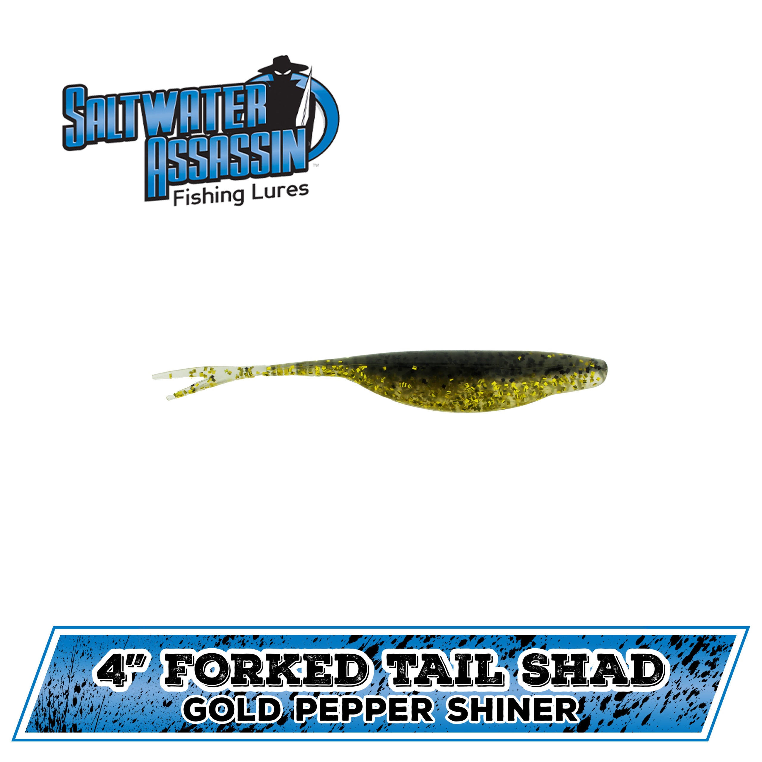 4" SW Forked Tail Shad