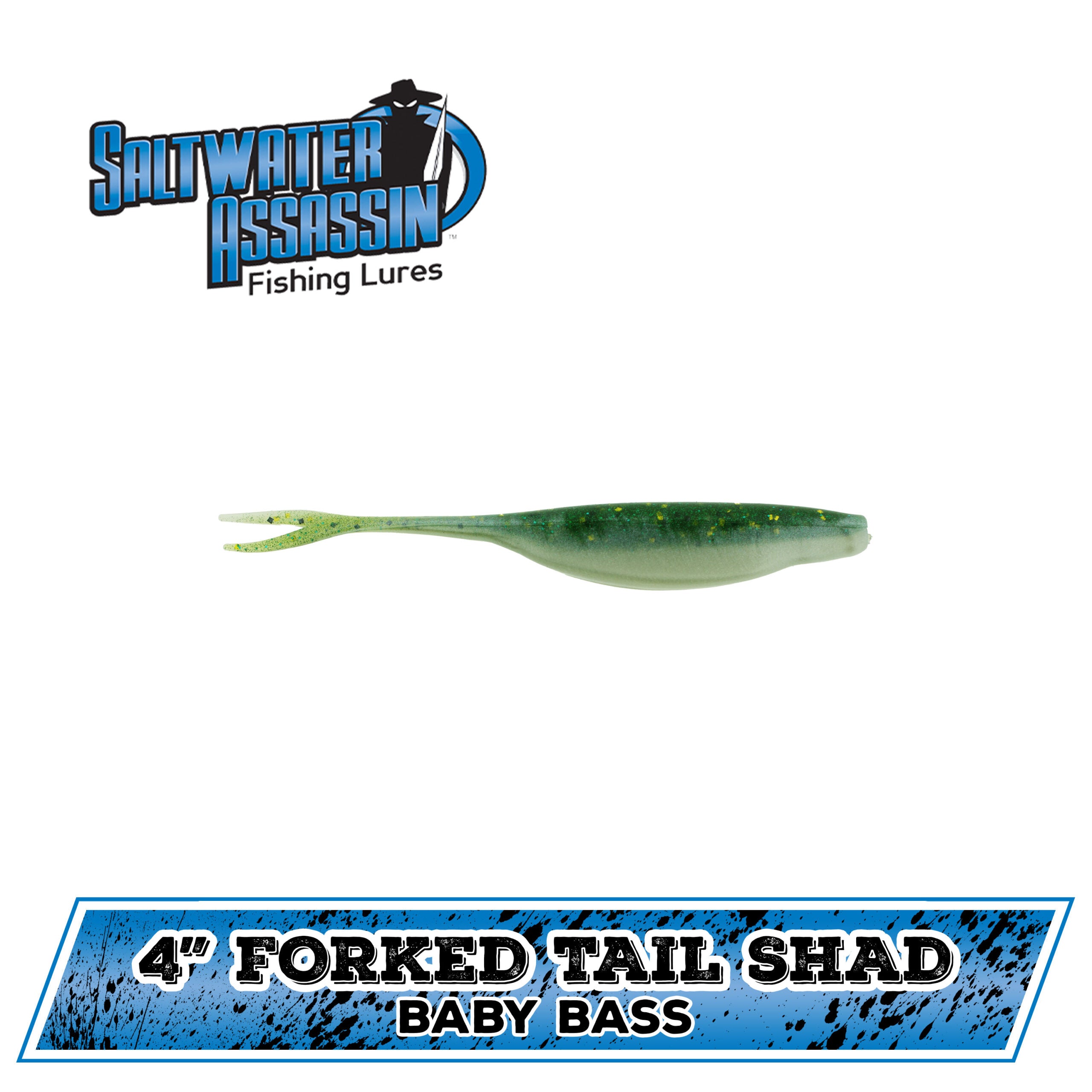 4" SW Forked Tail Shad