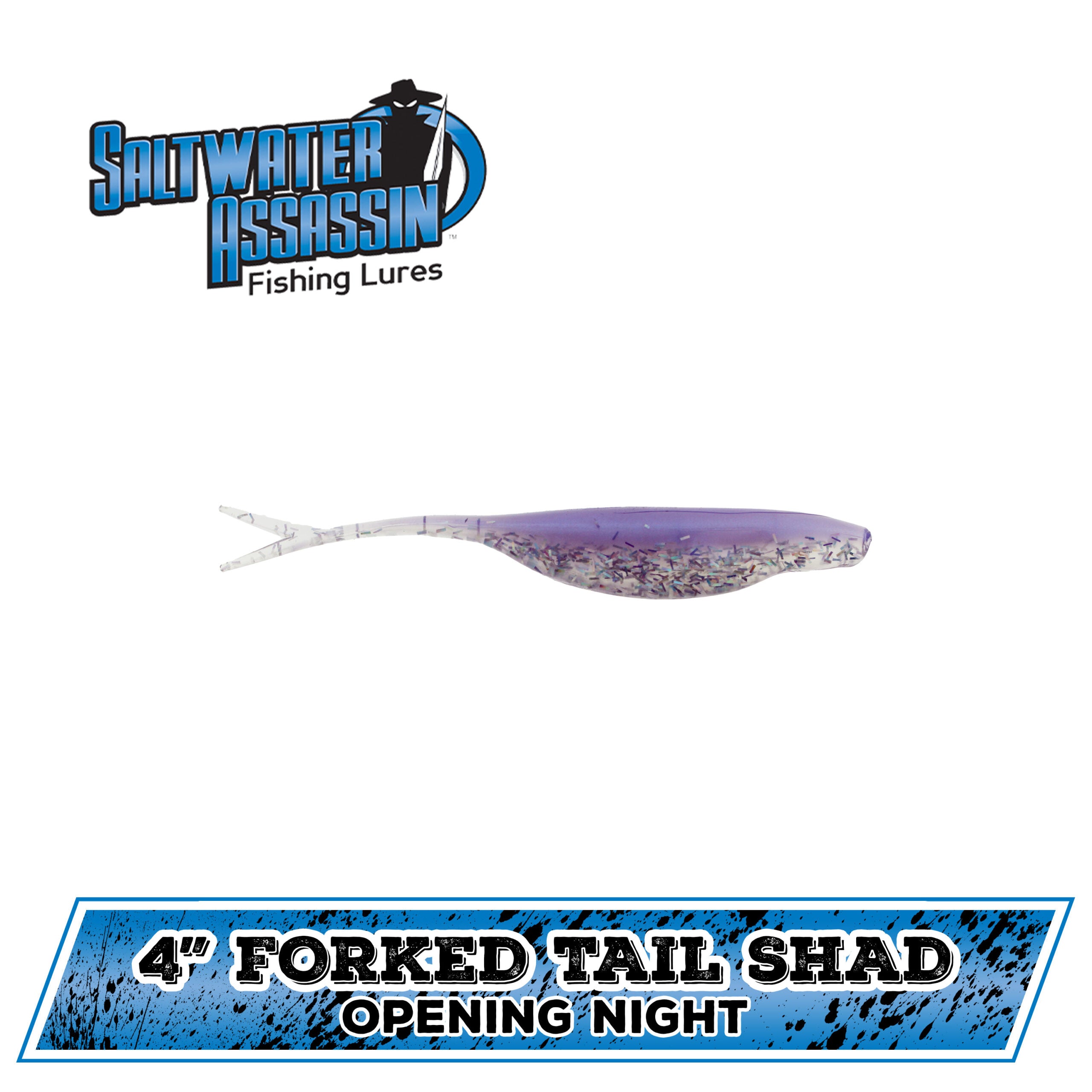 4" SW Forked Tail Shad