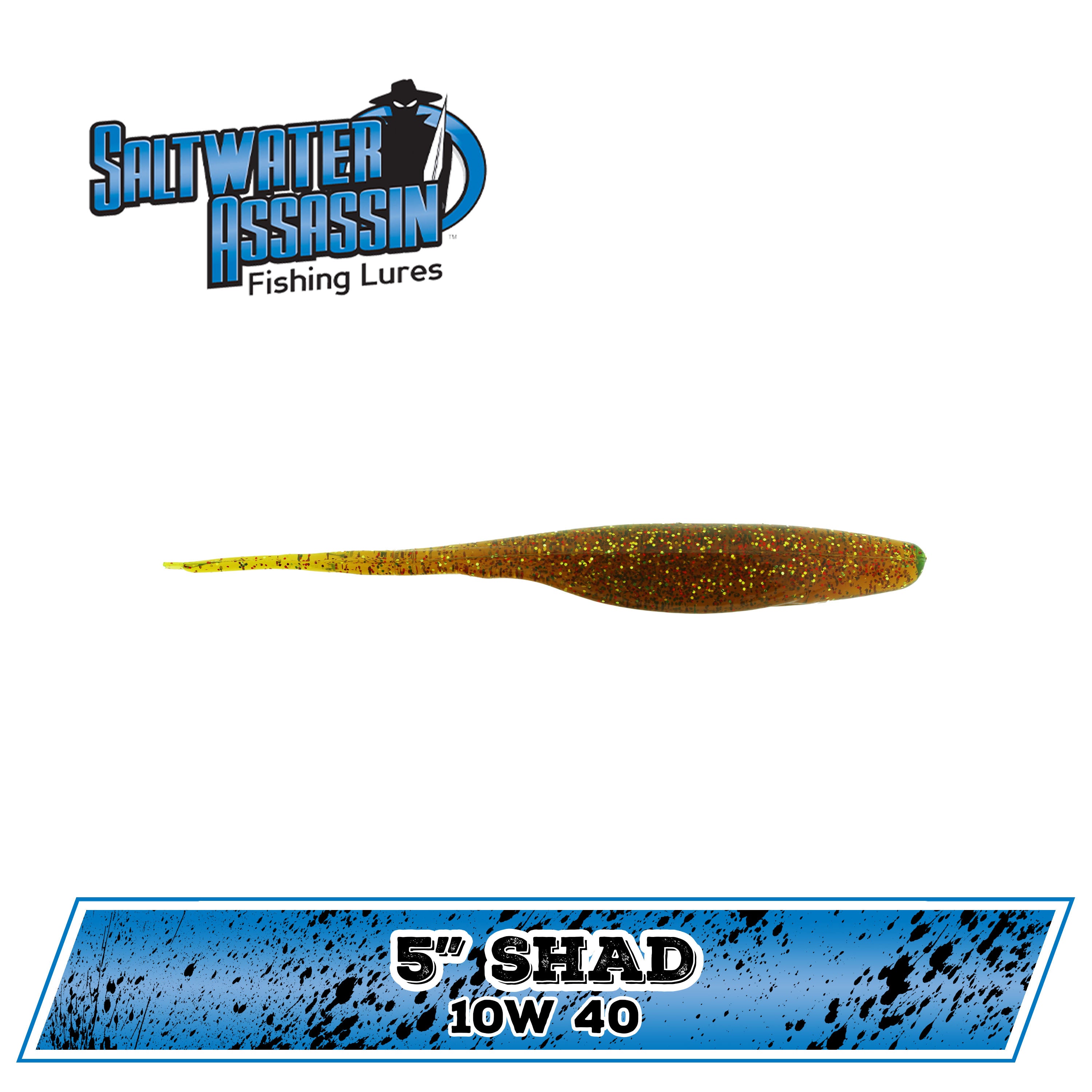 5" SW Shad (A-M)
