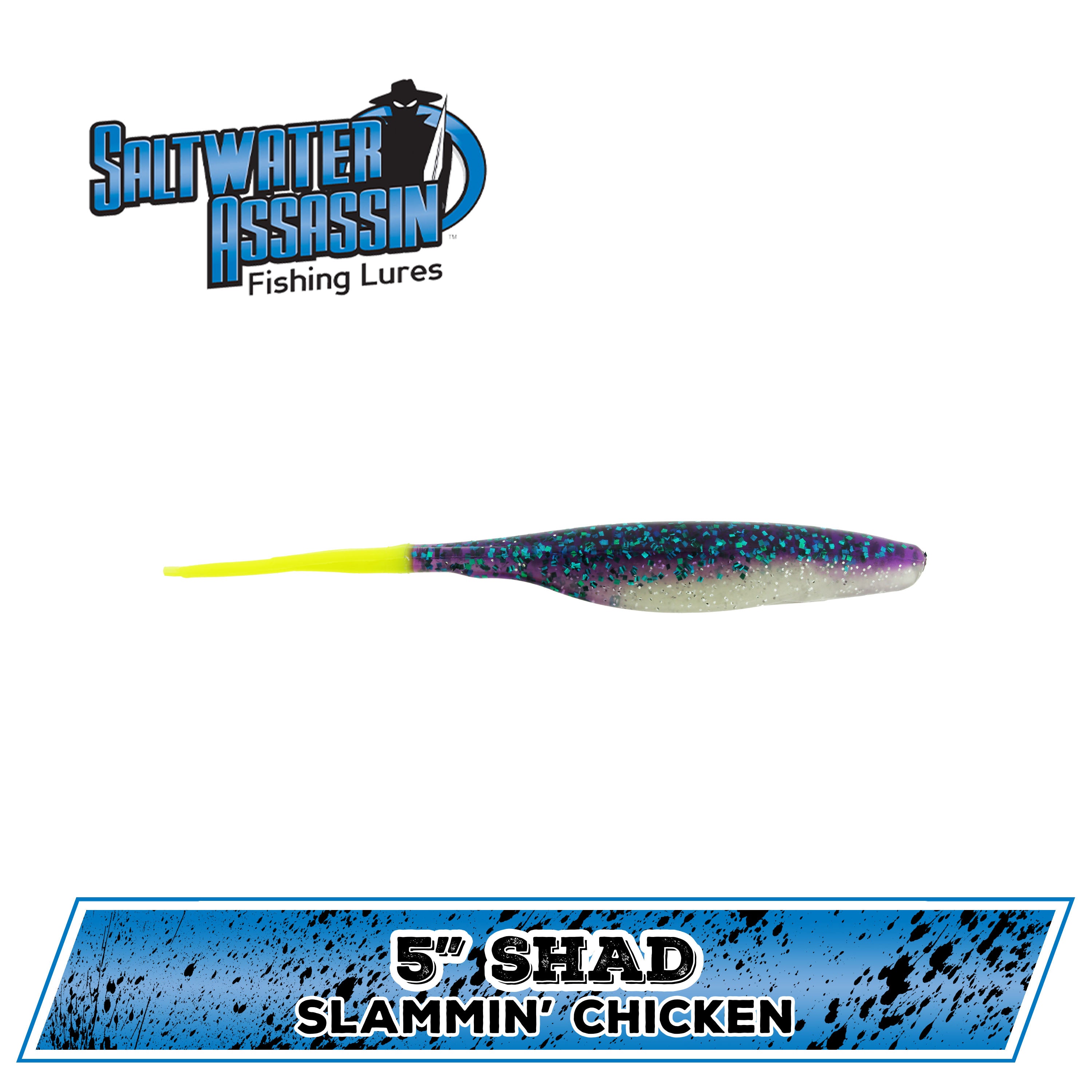 5" SW Shad (N-Z)