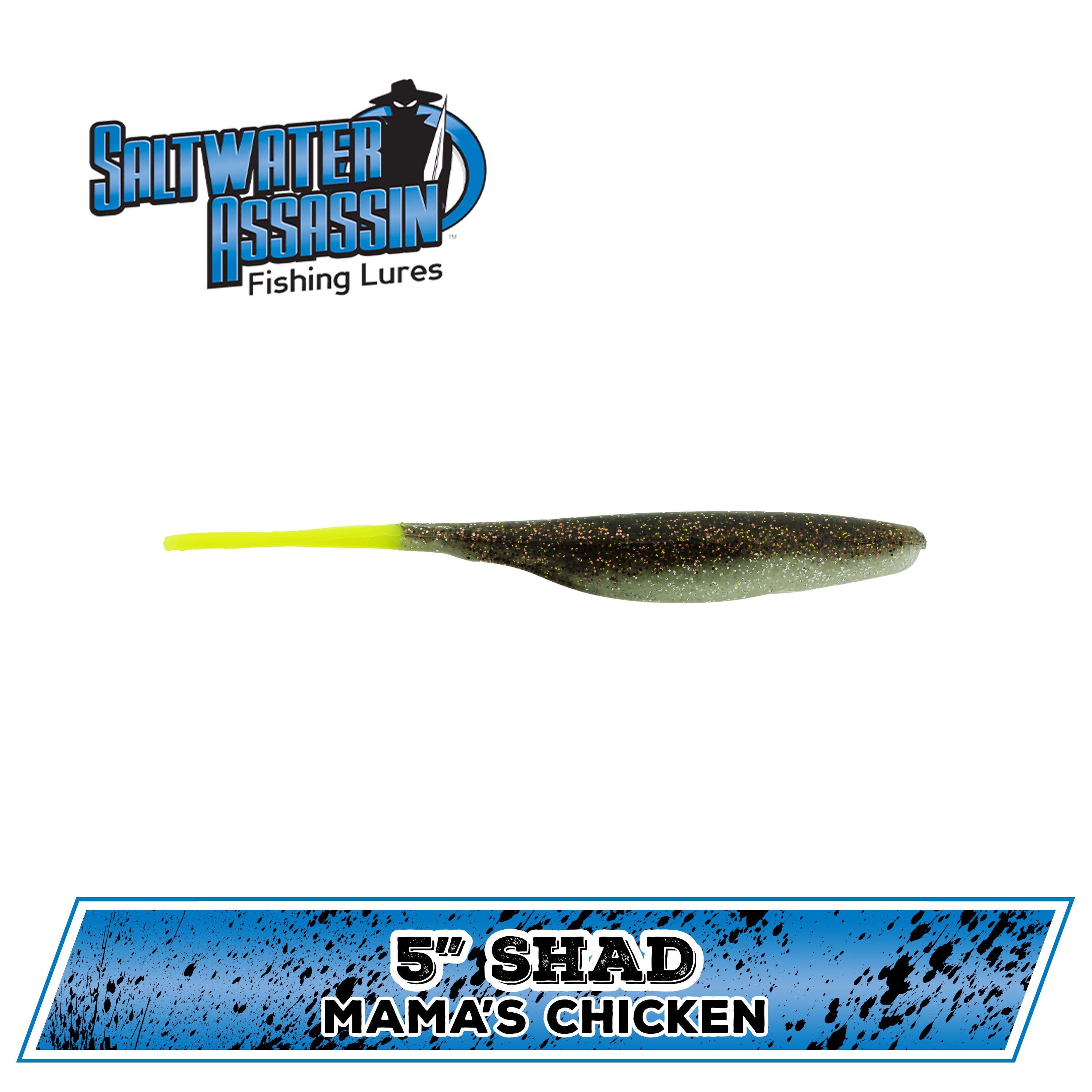 5" SW Shad (A-M)