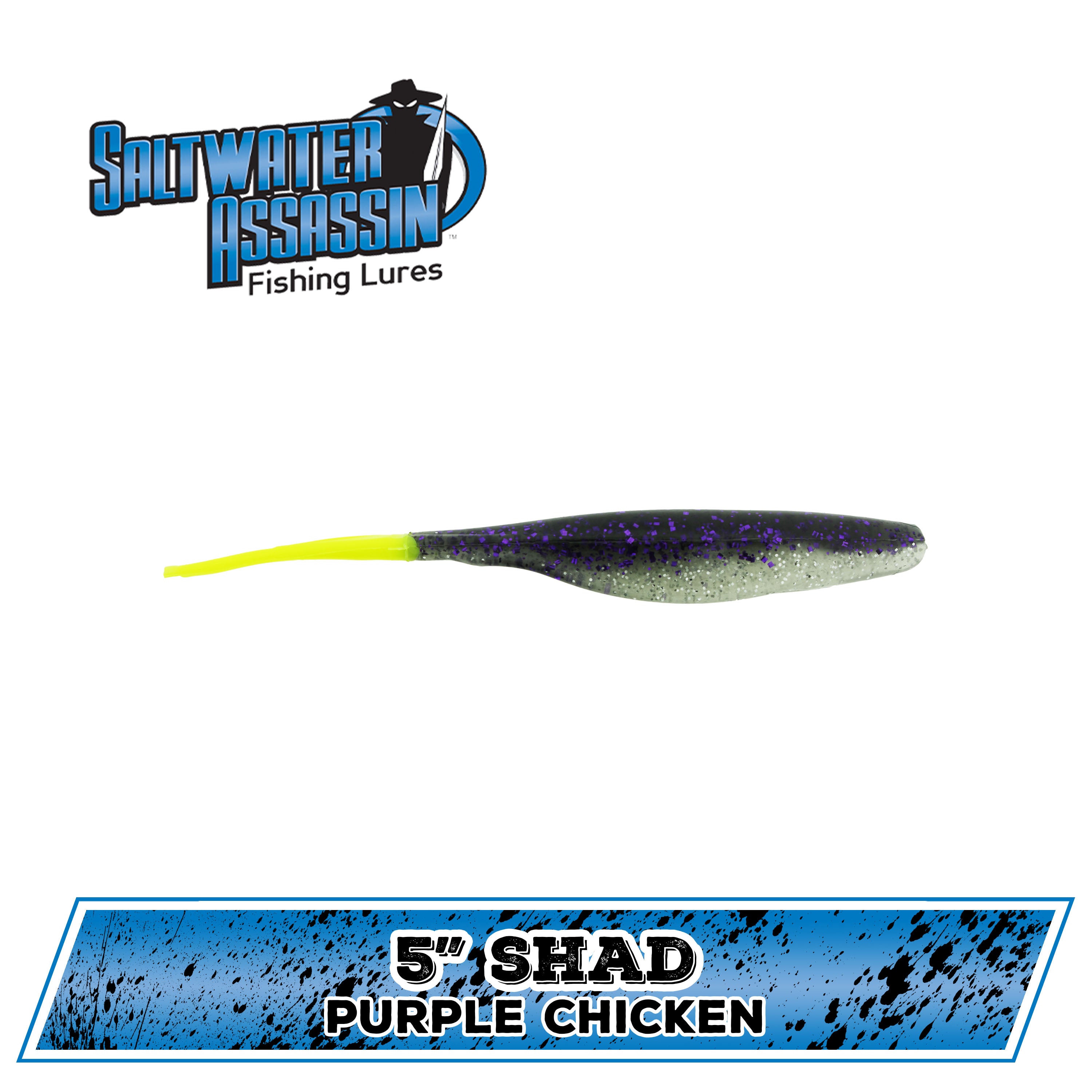 5" SW Shad (N-Z)