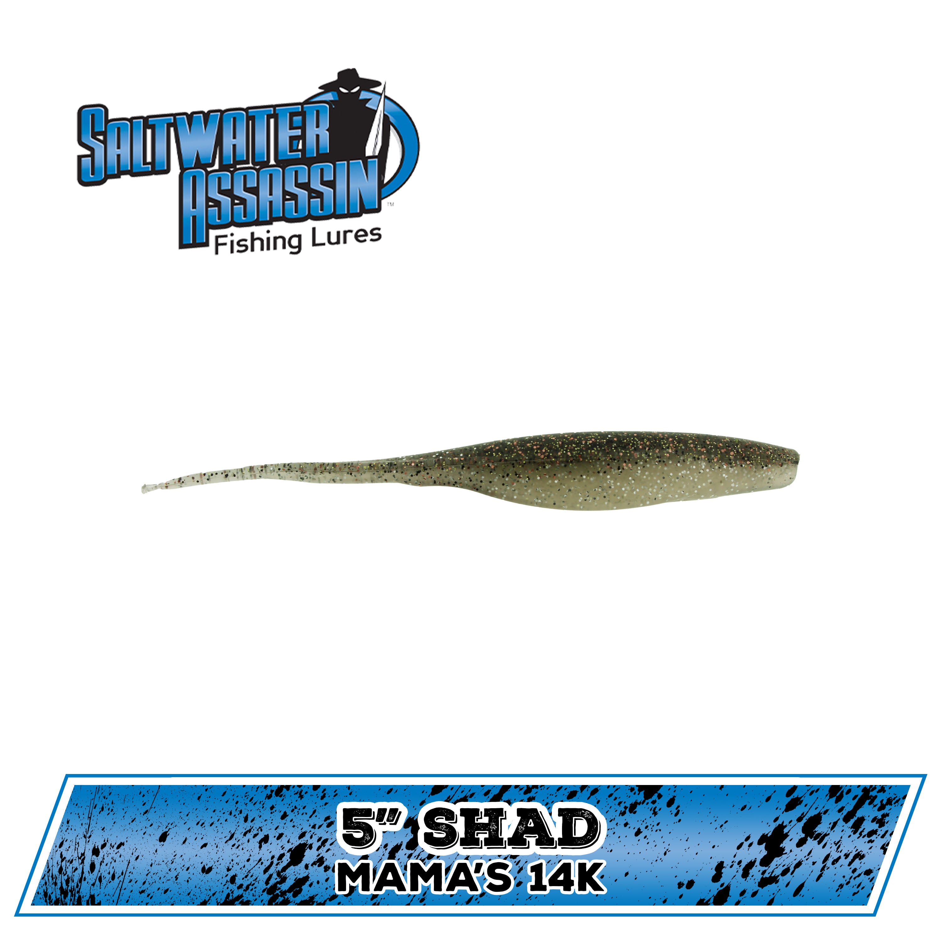 5" SW Shad (A-M)