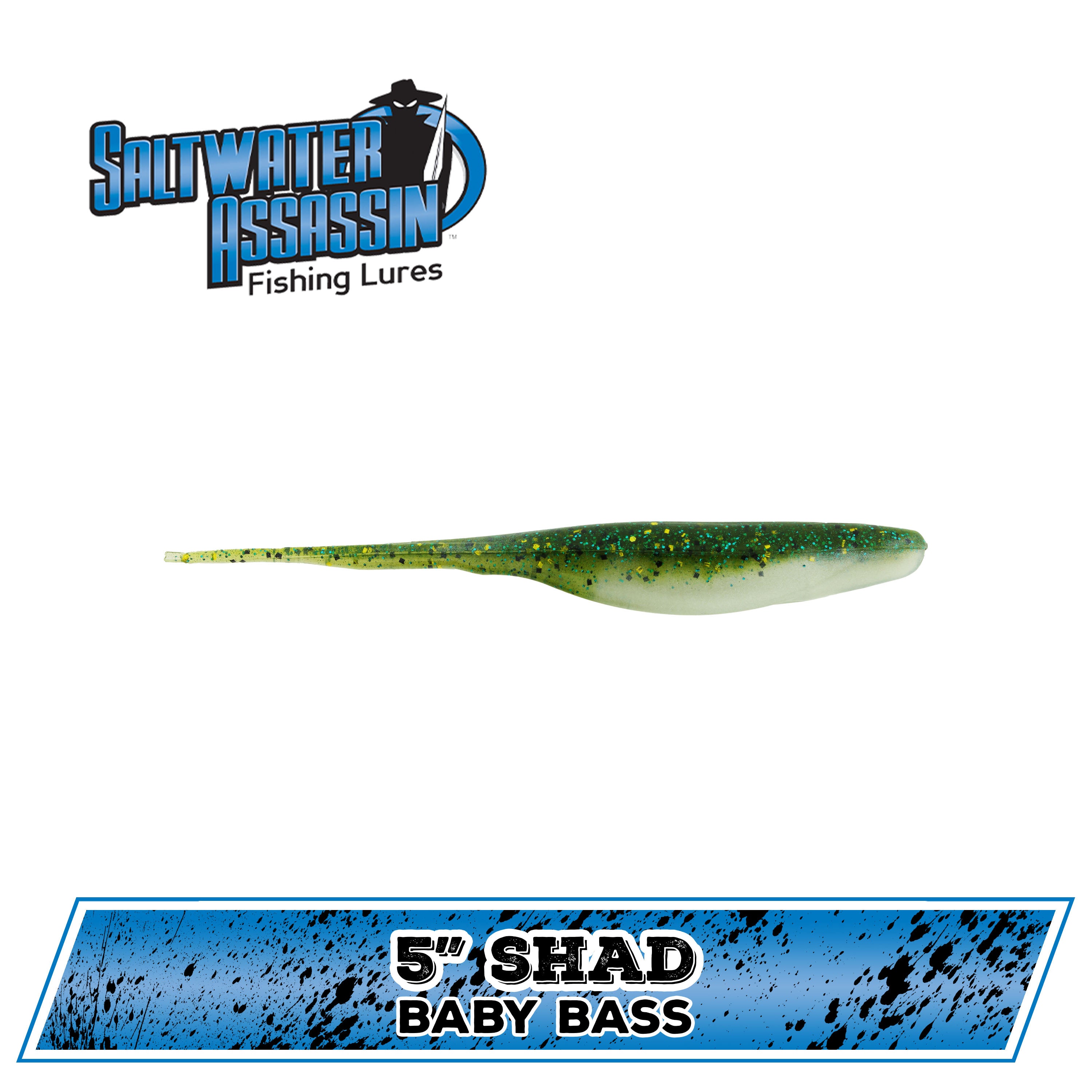 5" SW Shad (A-M)