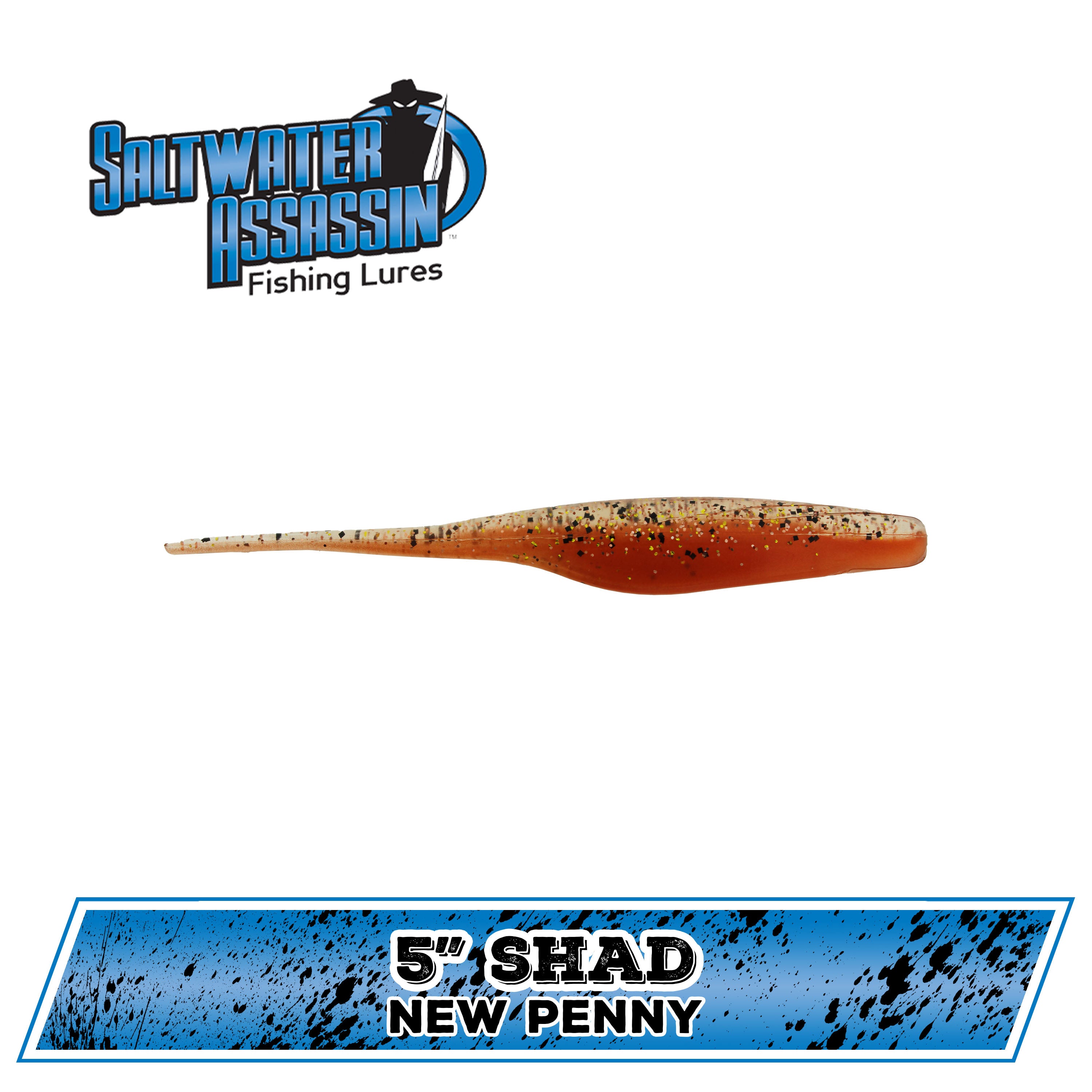 5" SW Shad (N-Z)