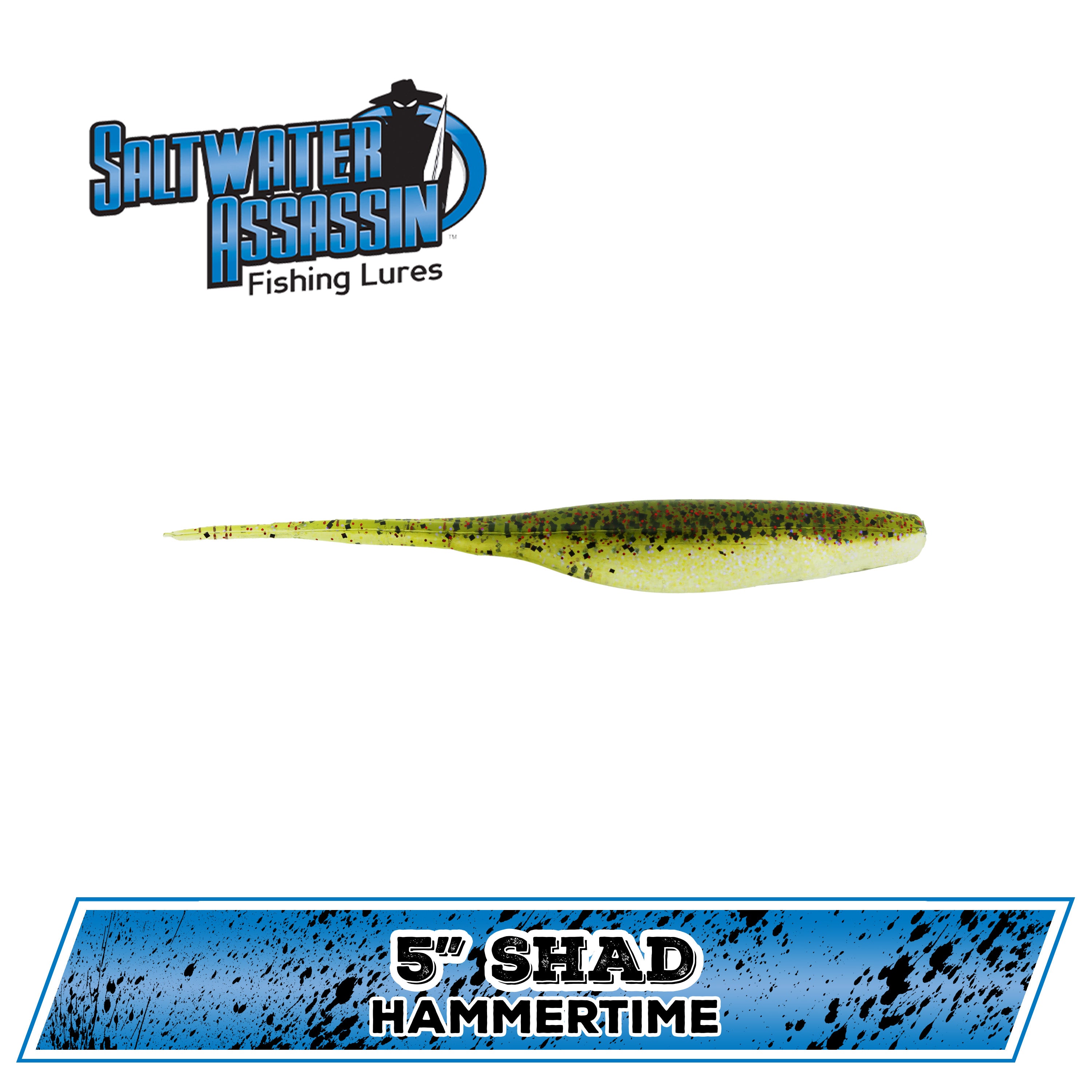 5" SW Shad (A-M)