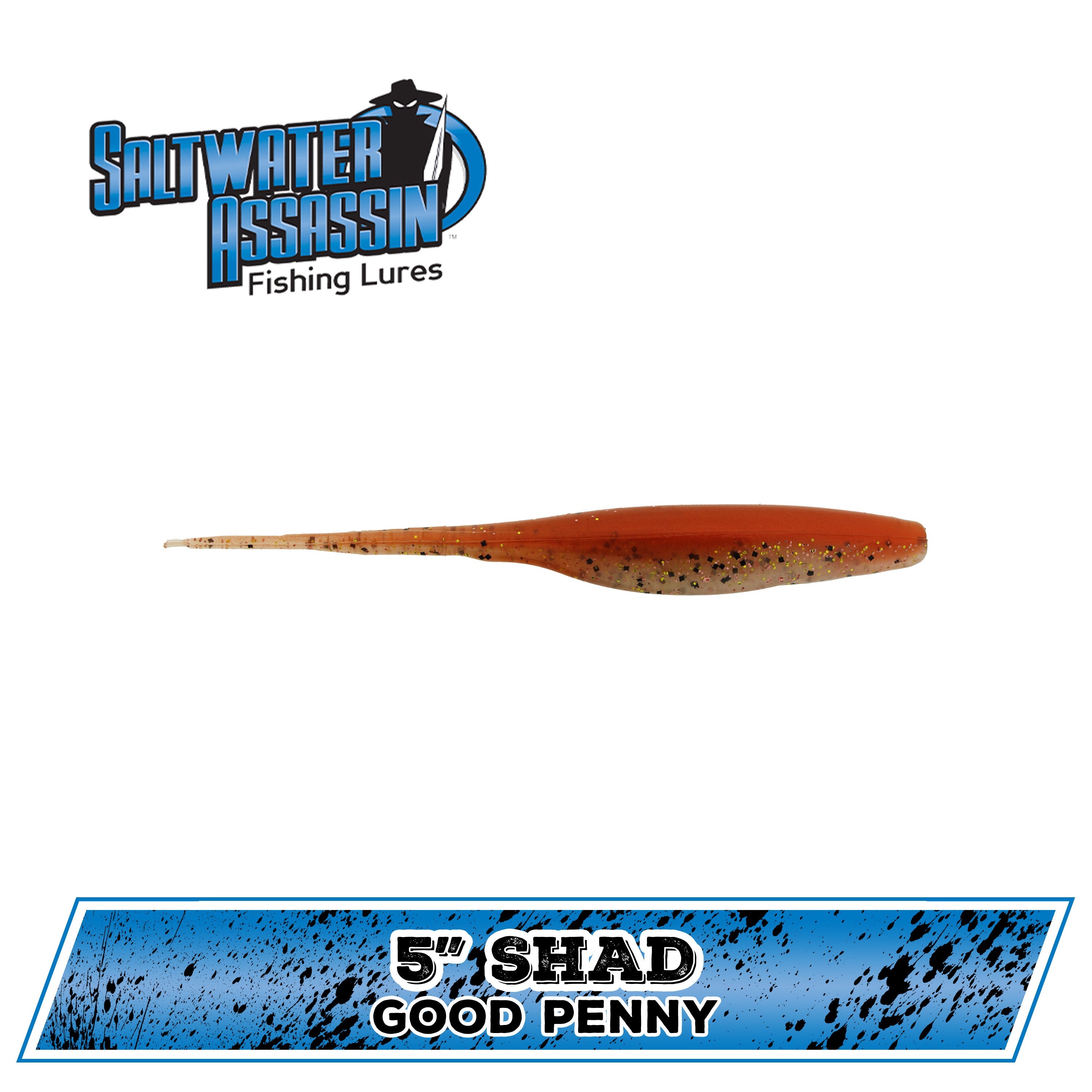 5" SW Shad (A-M)