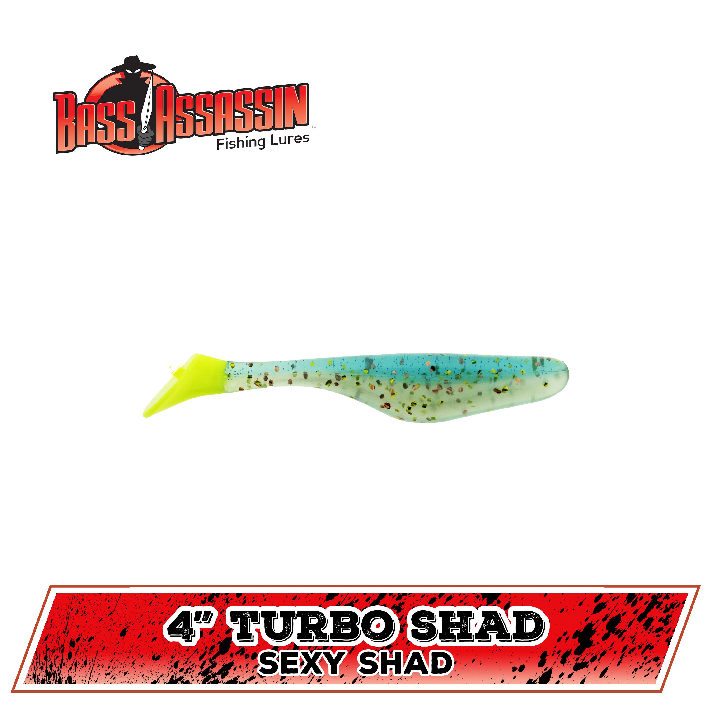 4" Turbo Shad (N-Z)