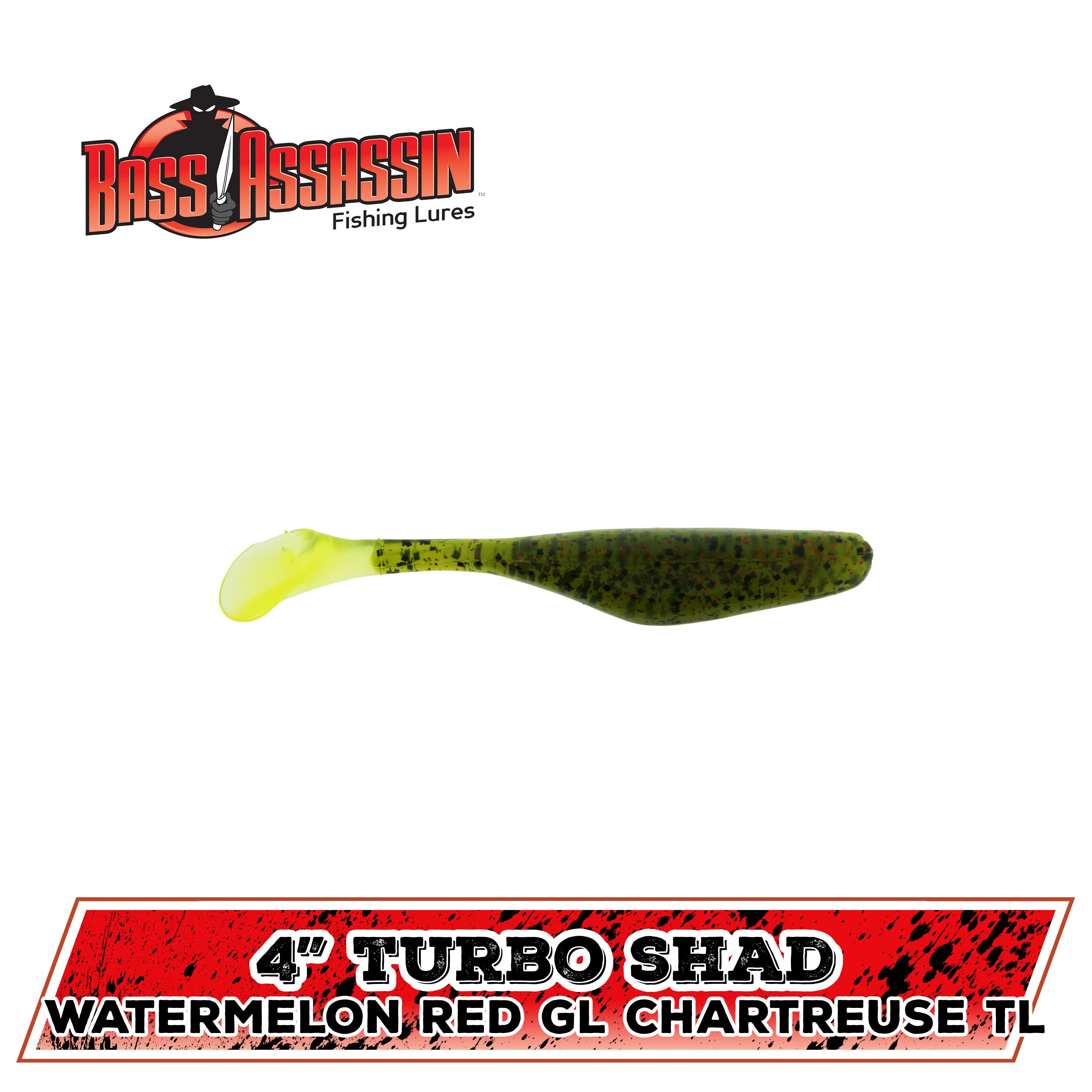 4" Turbo Shad (N-Z)