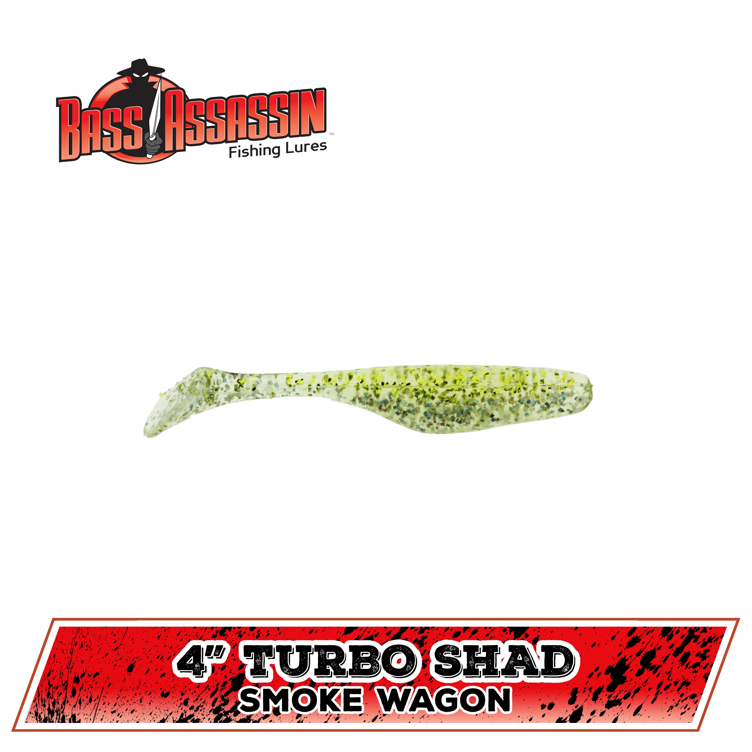 4" Turbo Shad (N-Z)