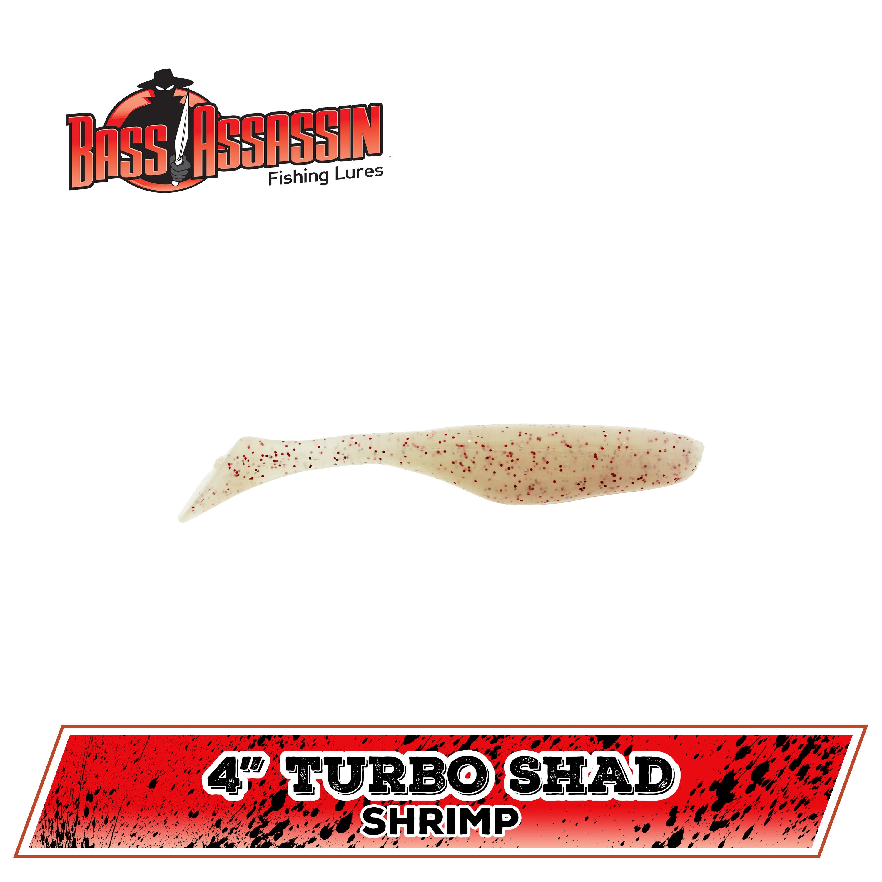 4" Turbo Shad (N-Z)