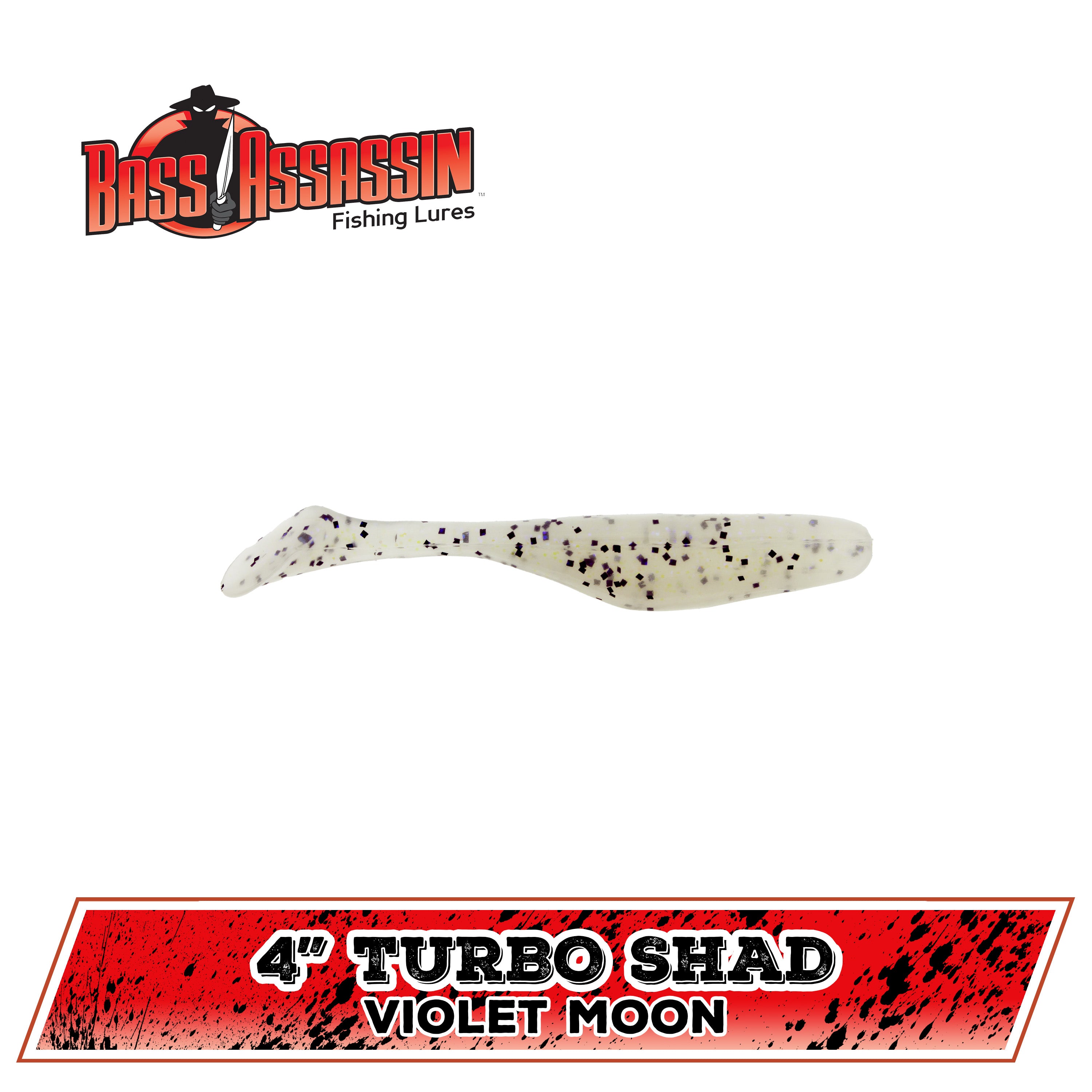4" Turbo Shad (N-Z)