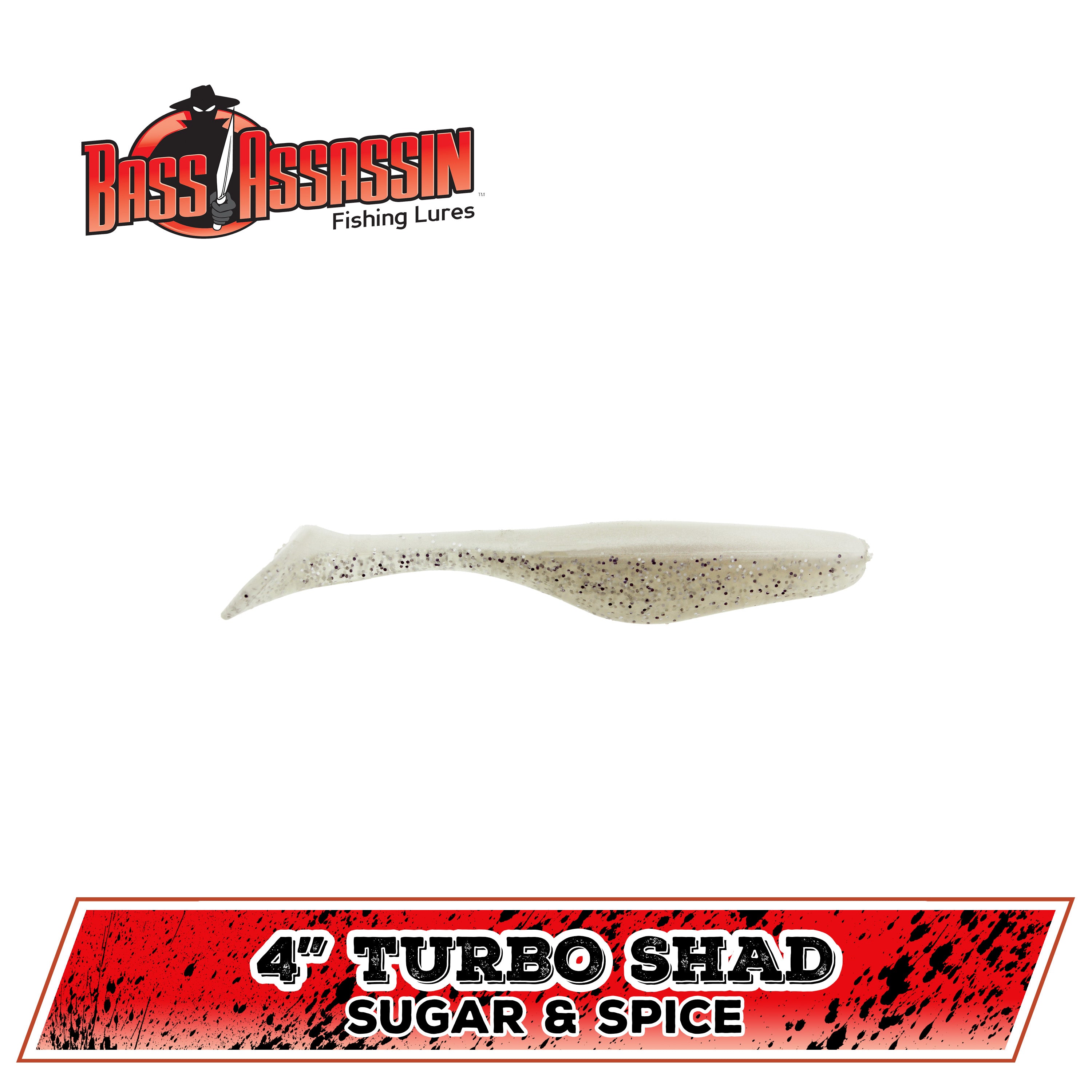 4" Turbo Shad (N-Z)