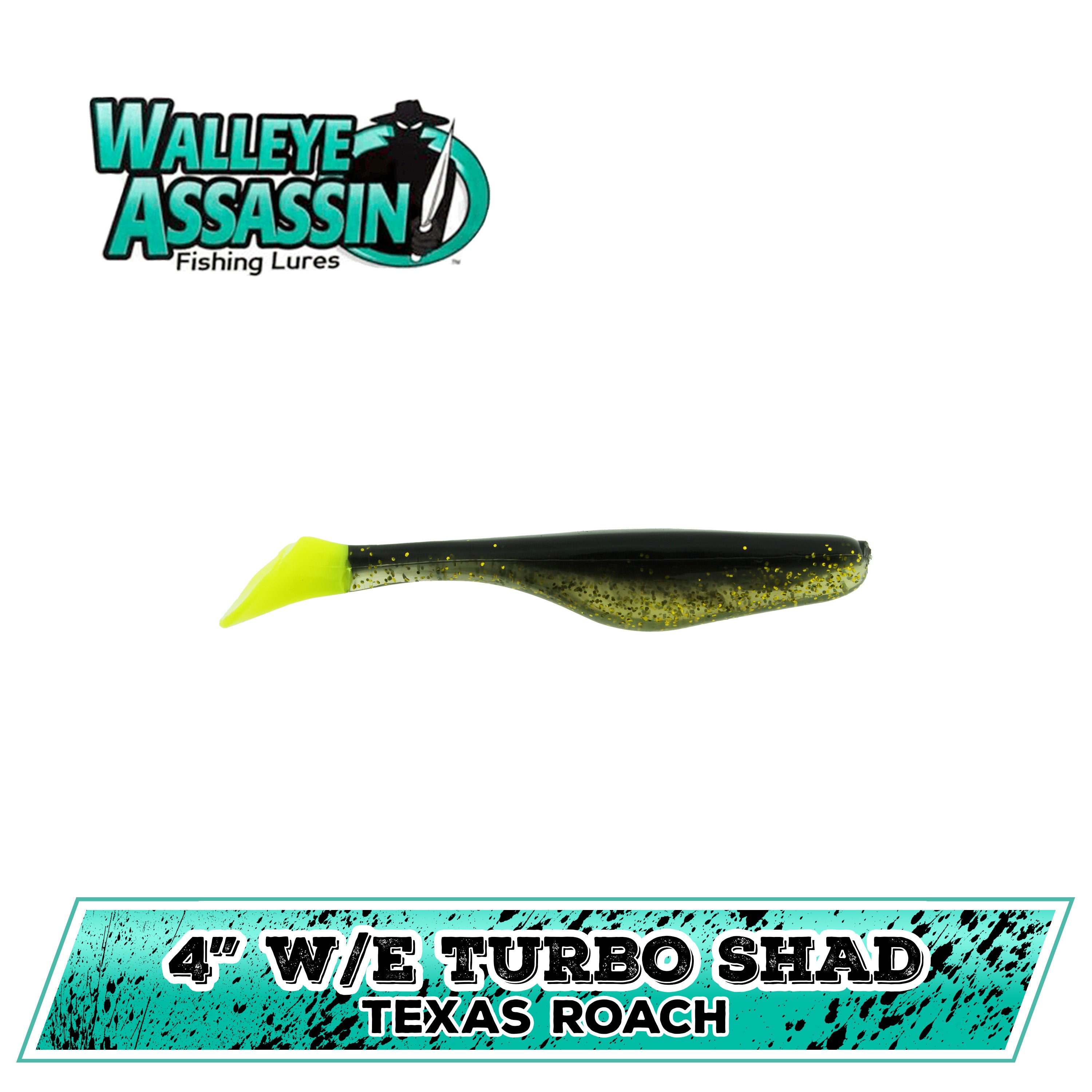 4" W/E Turbo Shad (N-Z)