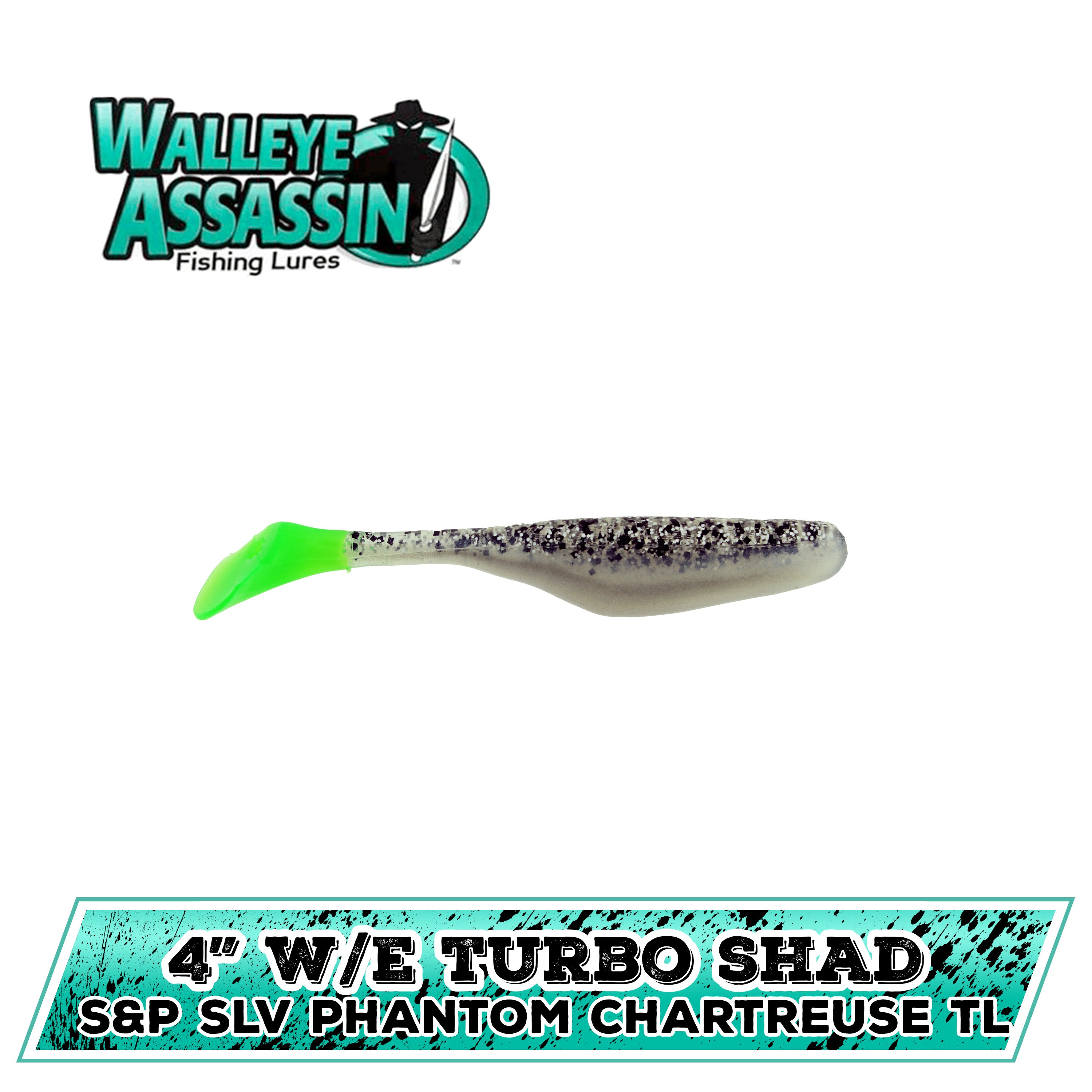 4" W/E Turbo Shad (N-Z)