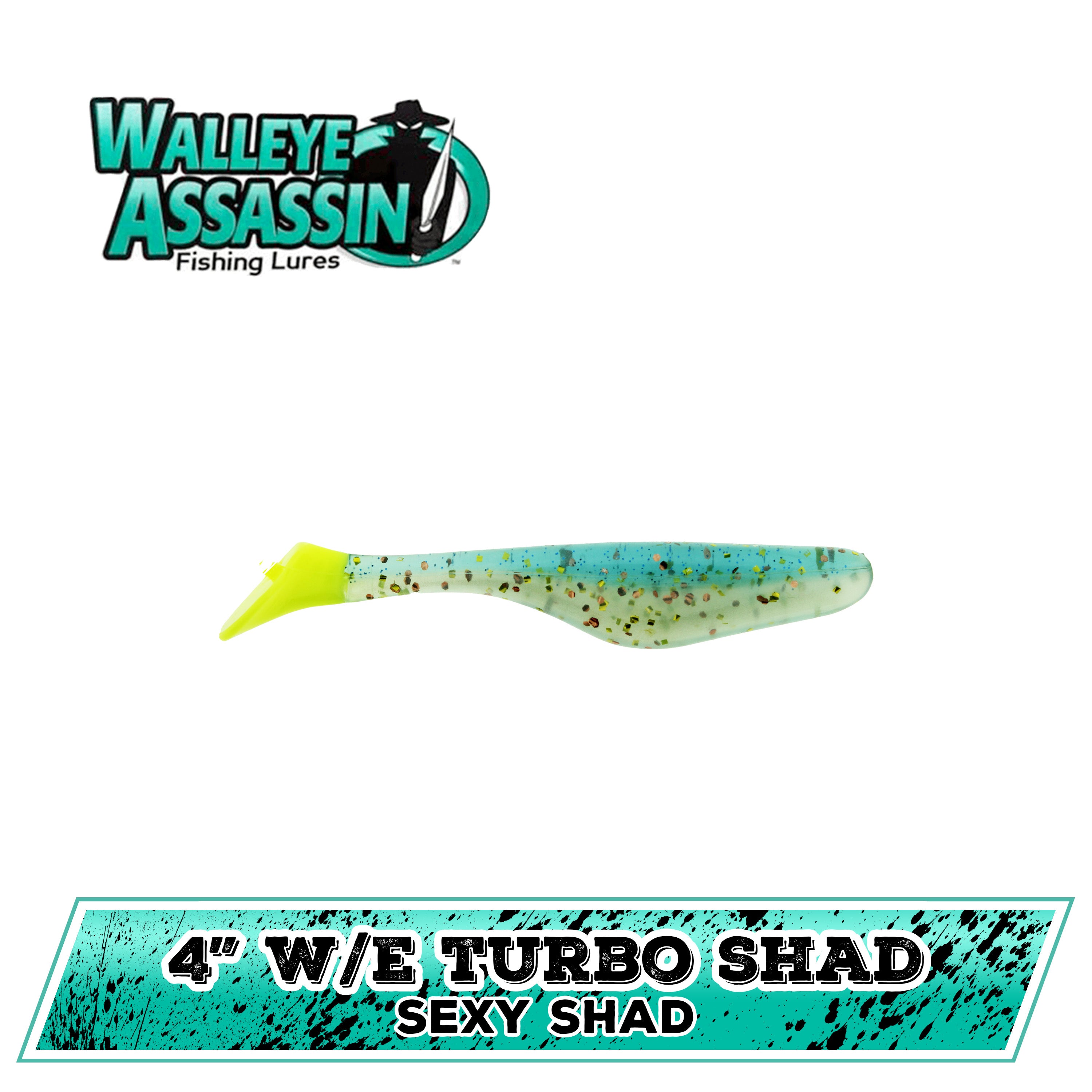 4" W/E Turbo Shad (N-Z)