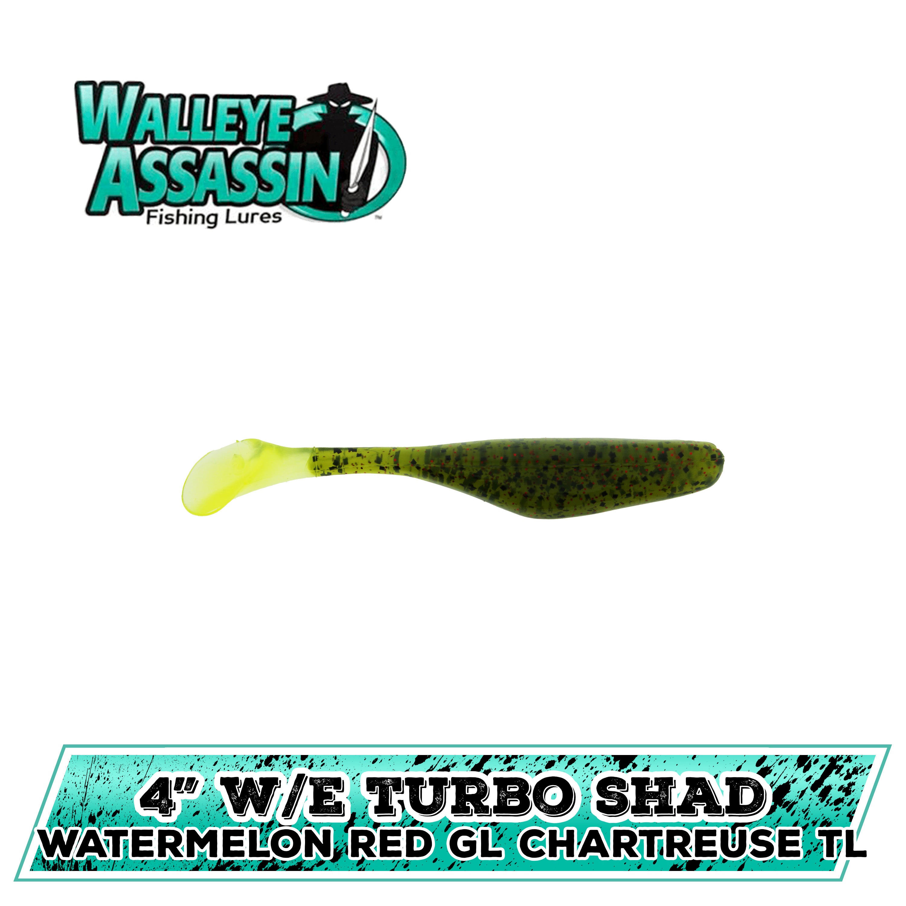 4" W/E Turbo Shad (N-Z)