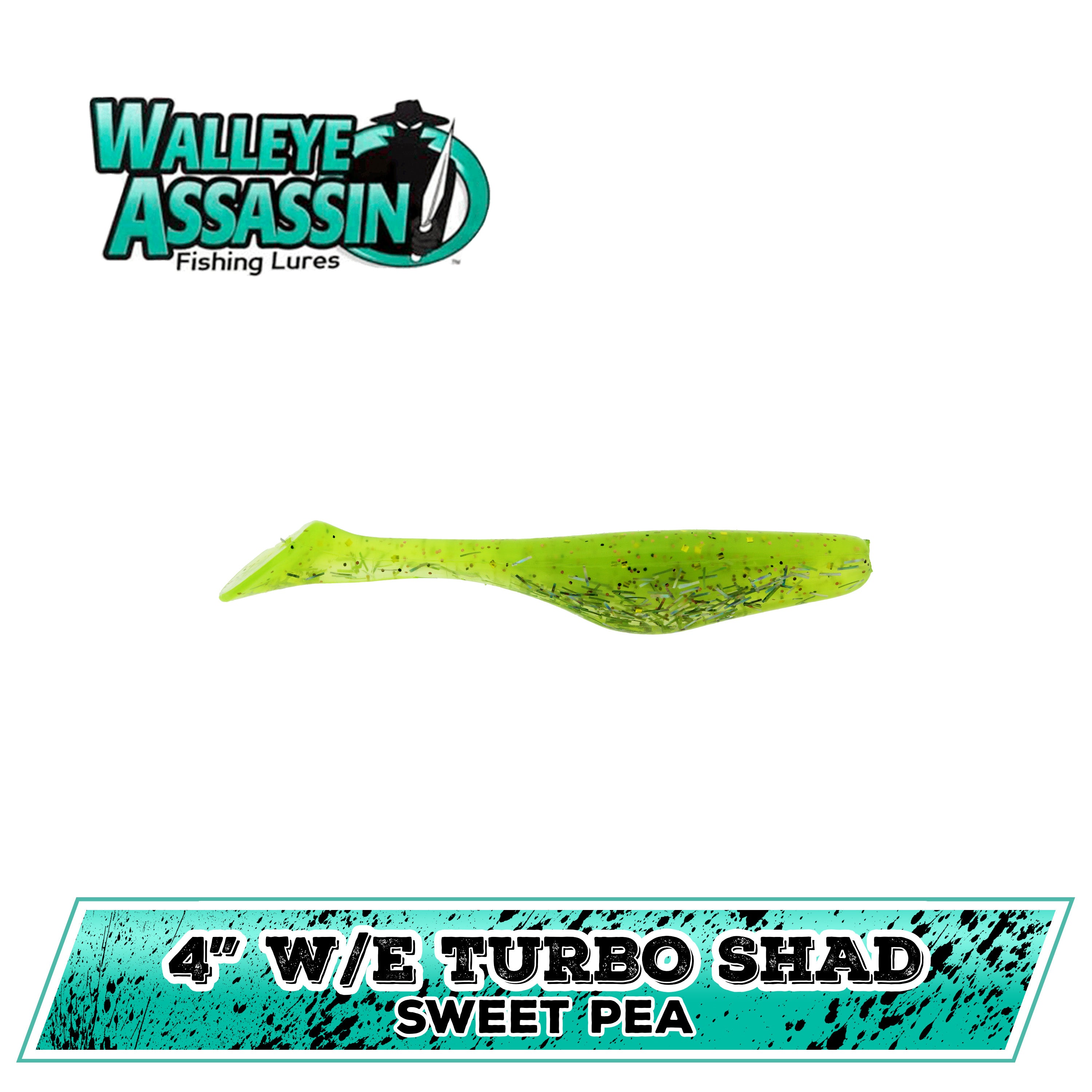 4" W/E Turbo Shad (N-Z)