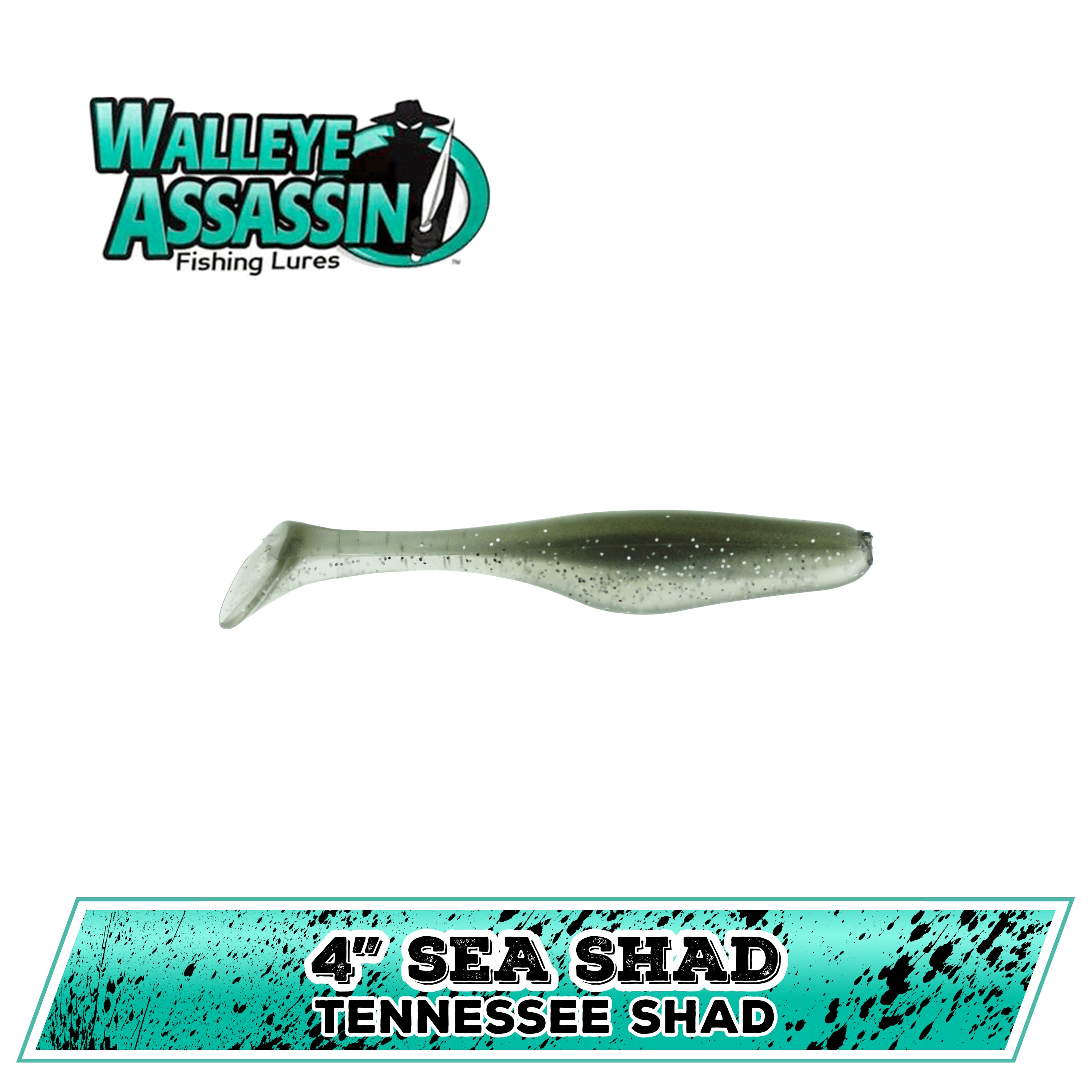 4" W/E Turbo Shad (N-Z)
