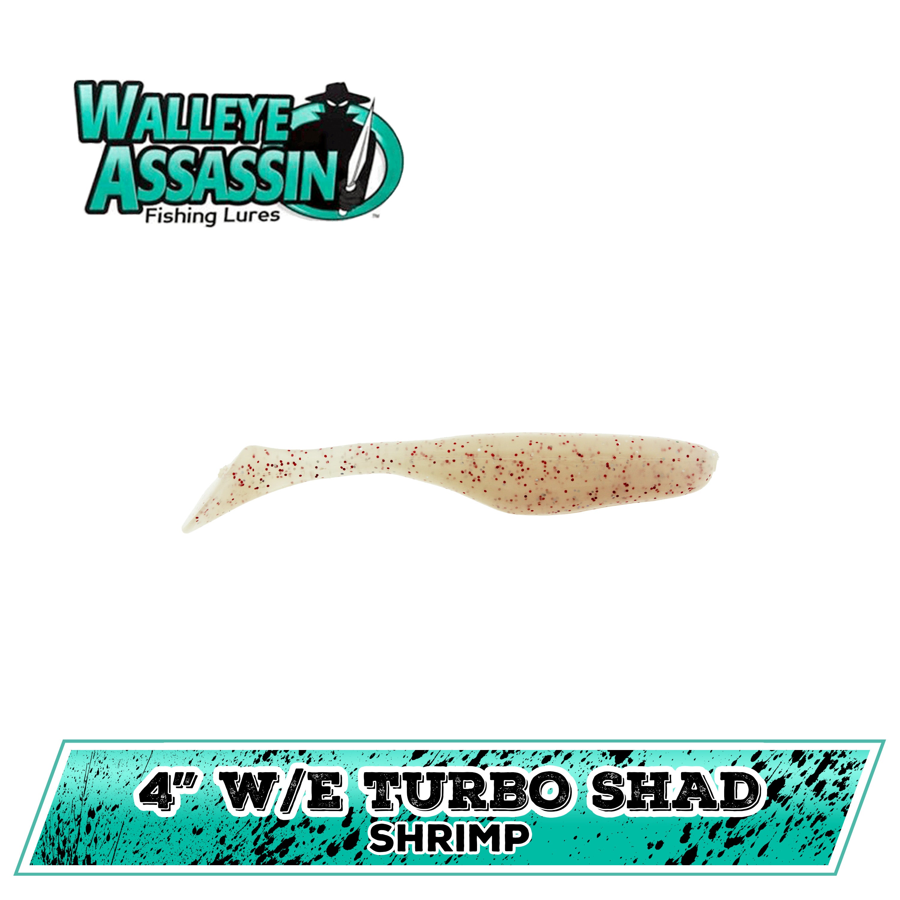 4" W/E Turbo Shad (N-Z)