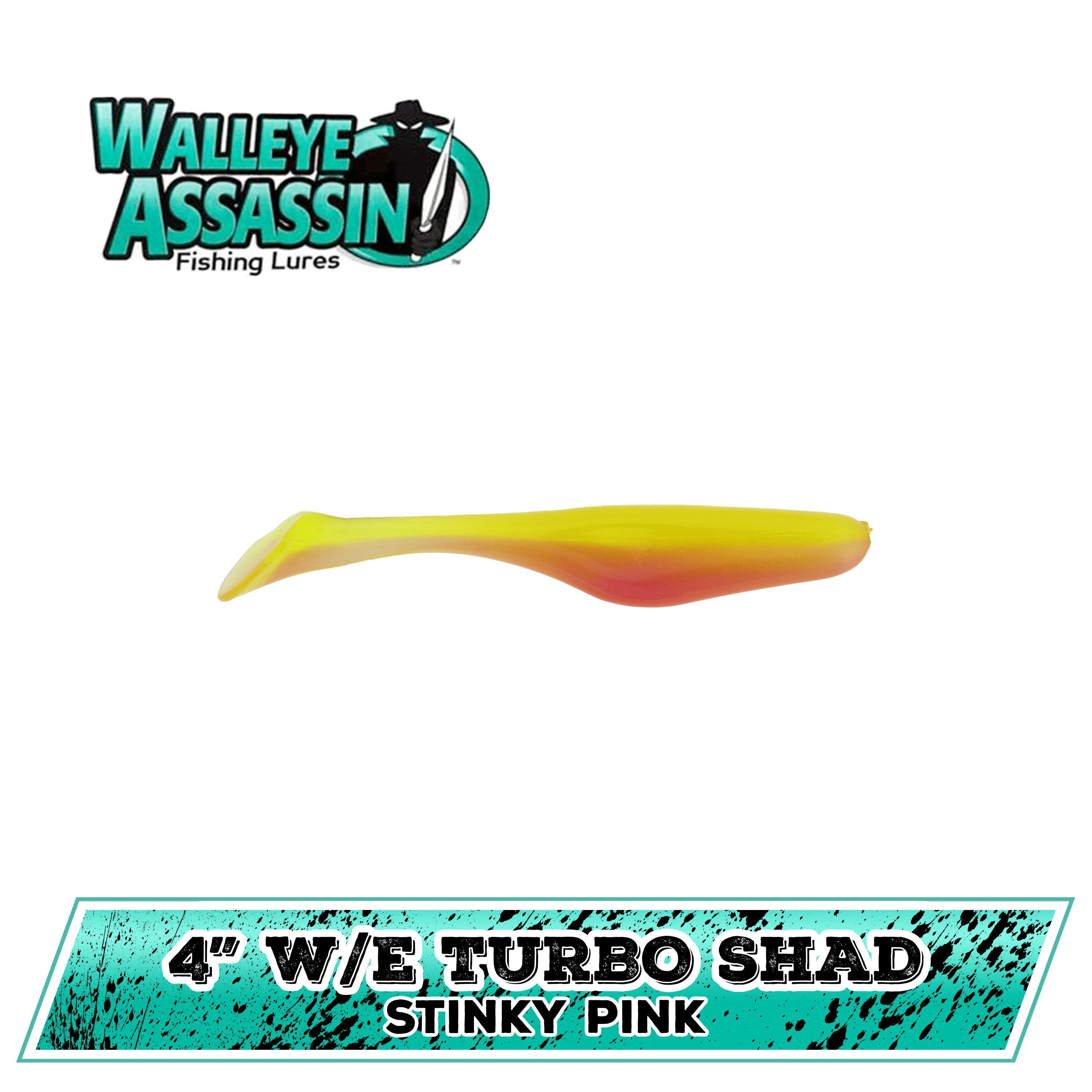 4" W/E Turbo Shad (N-Z)