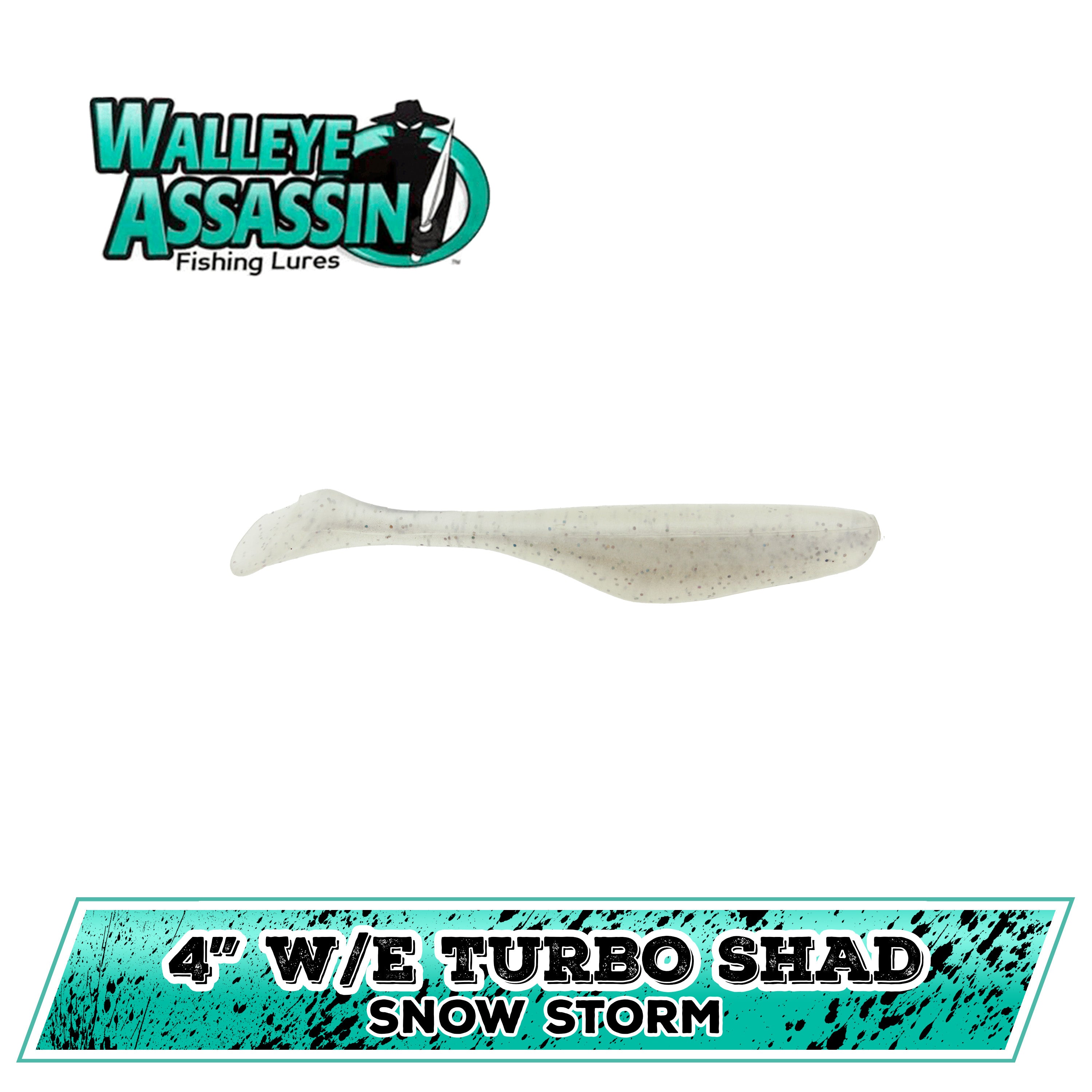 4" W/E Turbo Shad (N-Z)