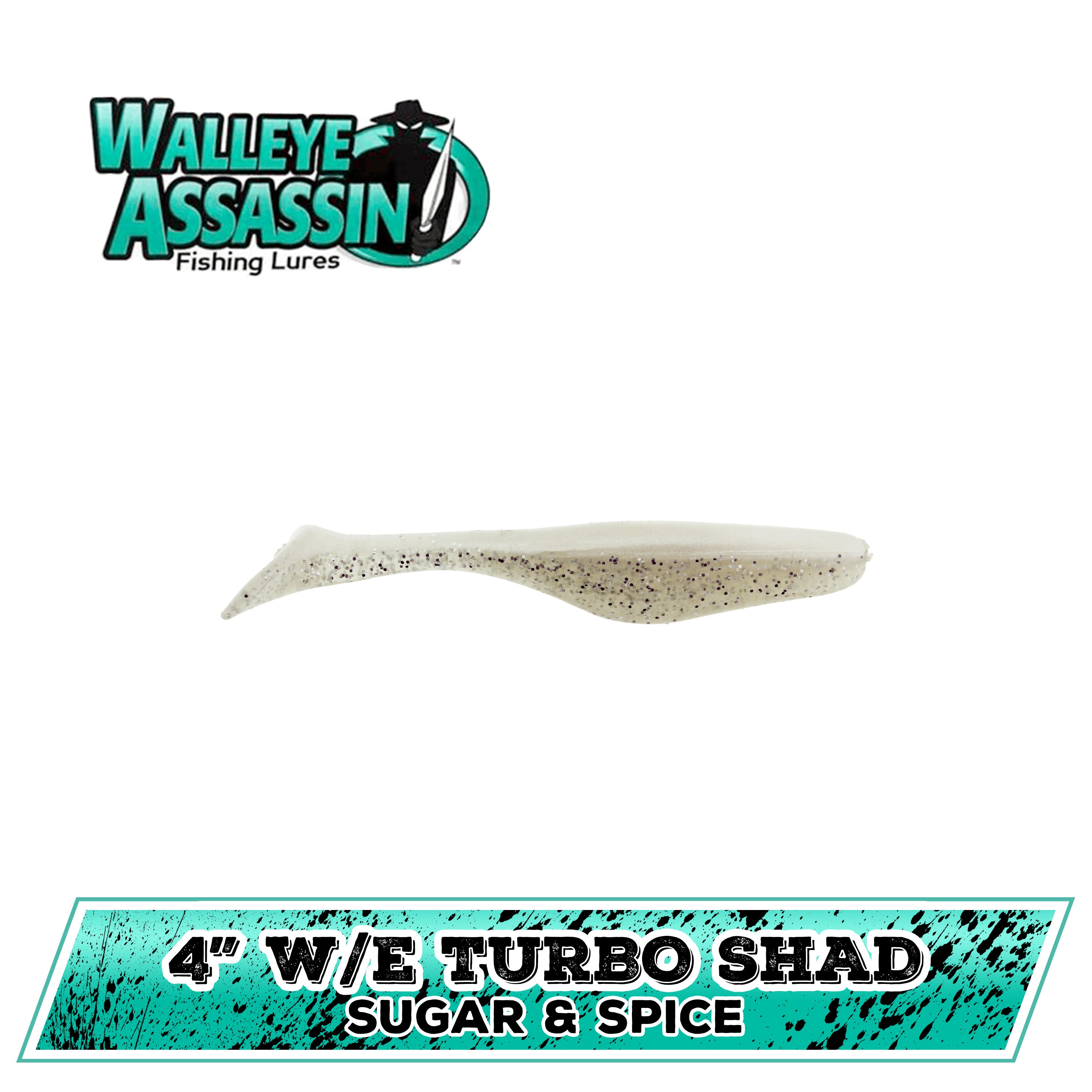 4" W/E Turbo Shad (N-Z)