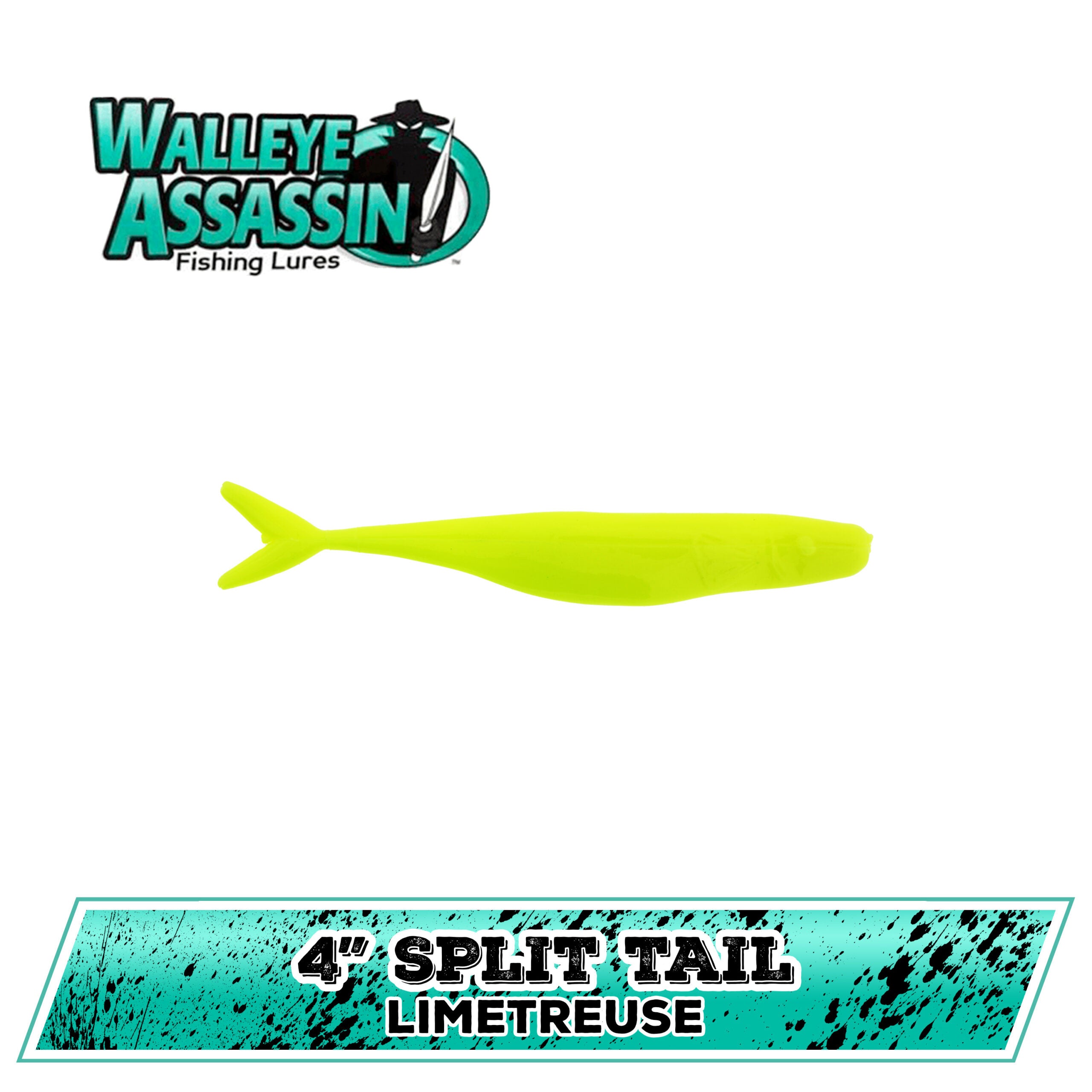 4" WE Split Tail Shad