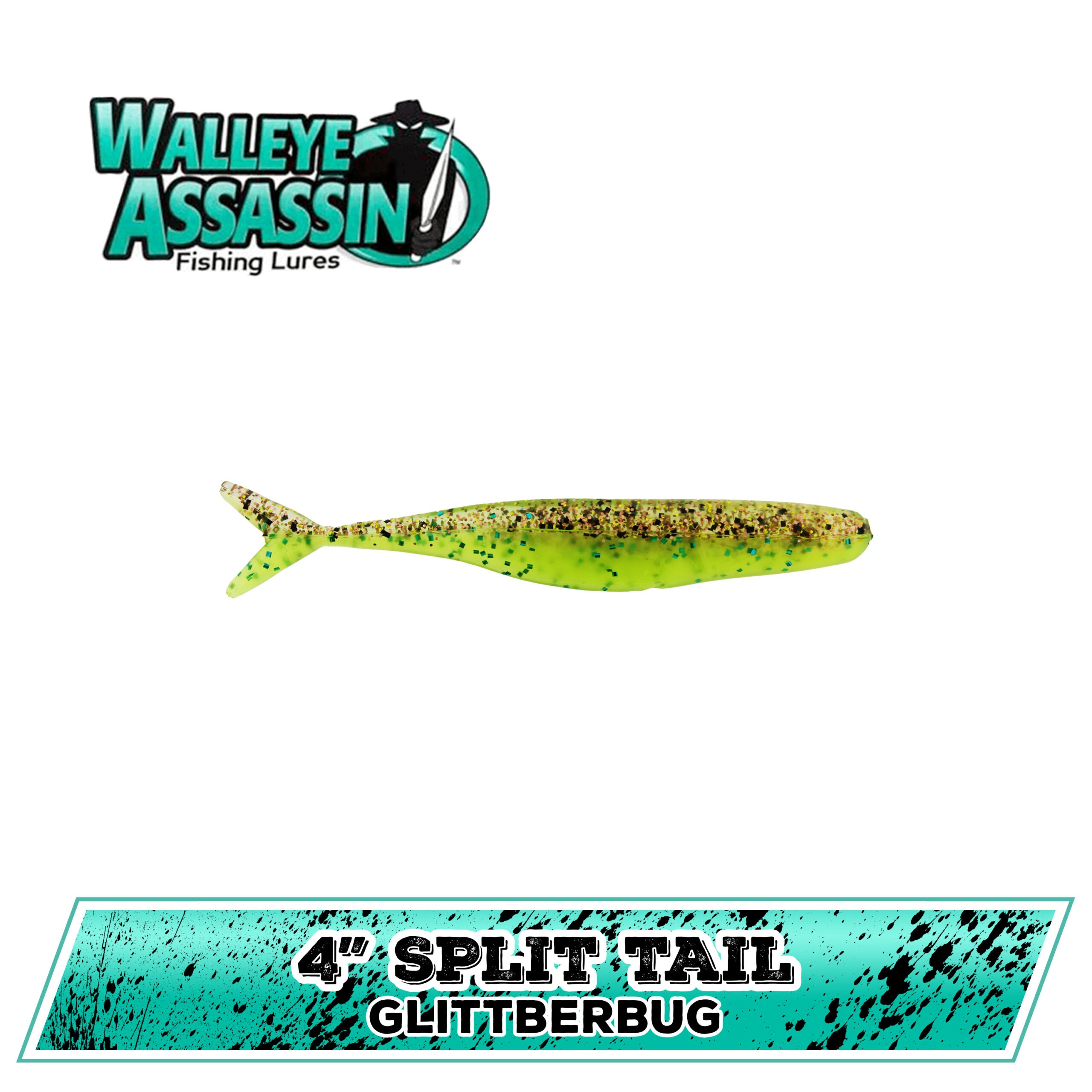 4" WE Split Tail Shad