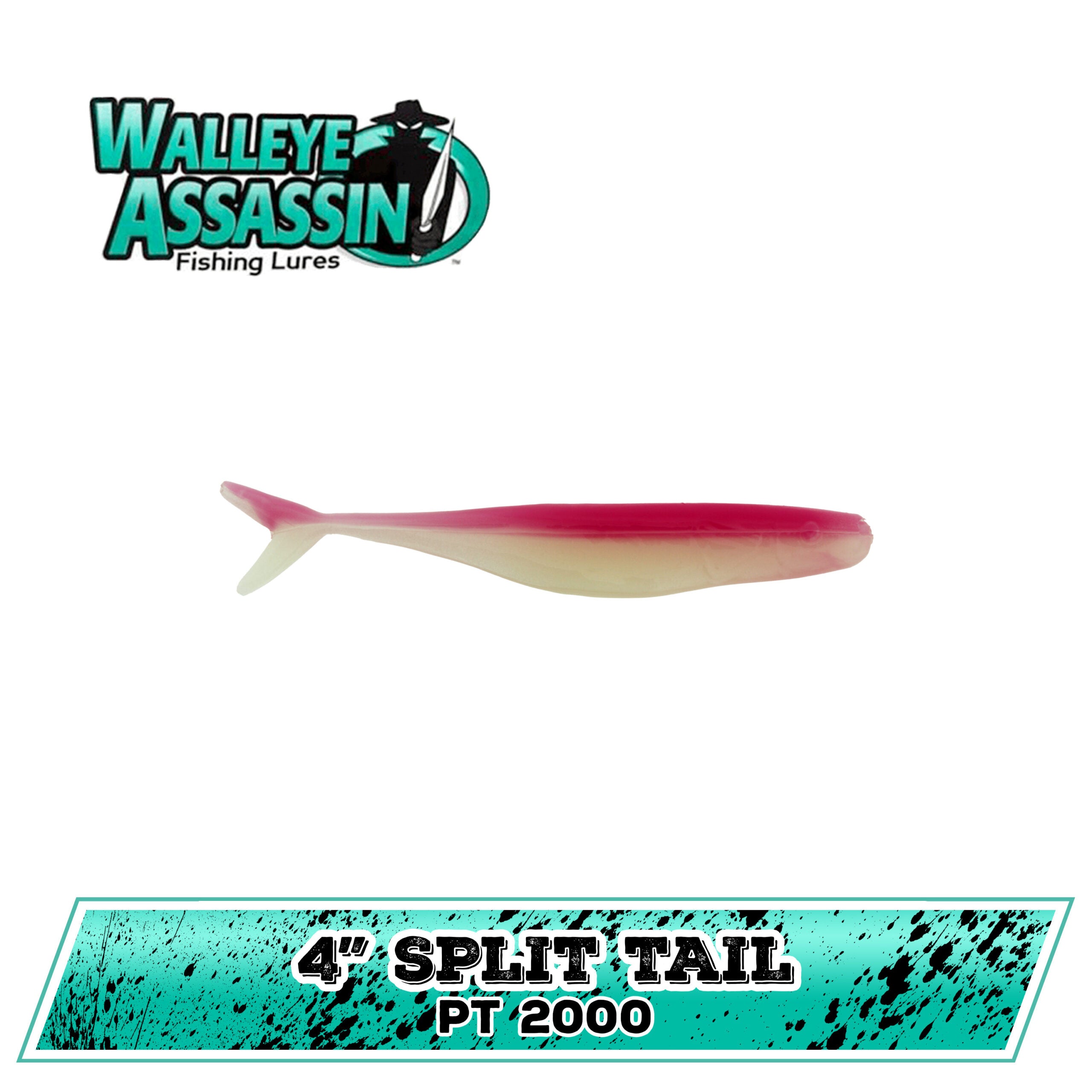 4" WE Split Tail Shad